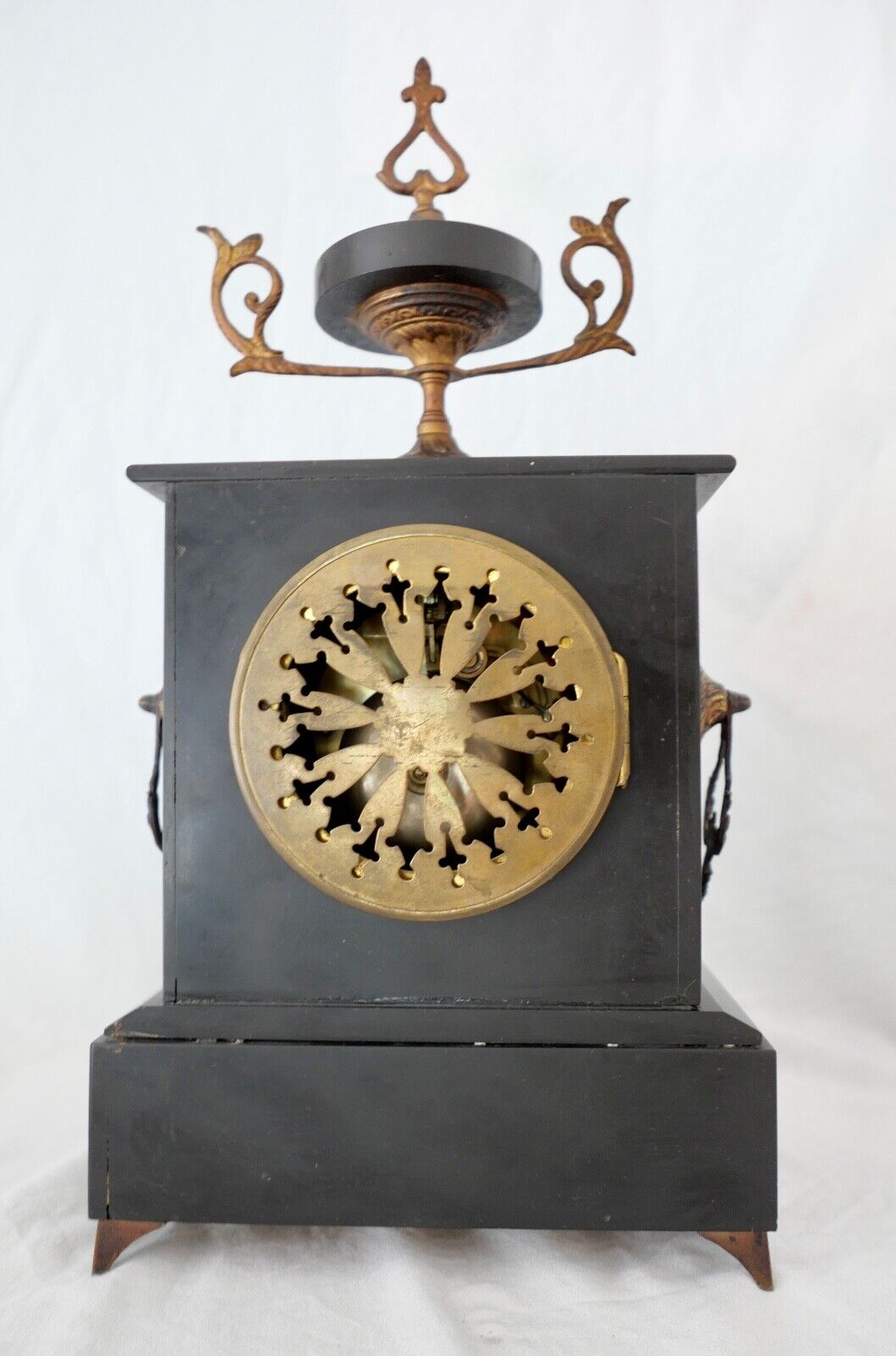  Antike Pendule Stockuhr Kaminuhr Regule  Frankreich HORLOGERIE DE PARIS HB