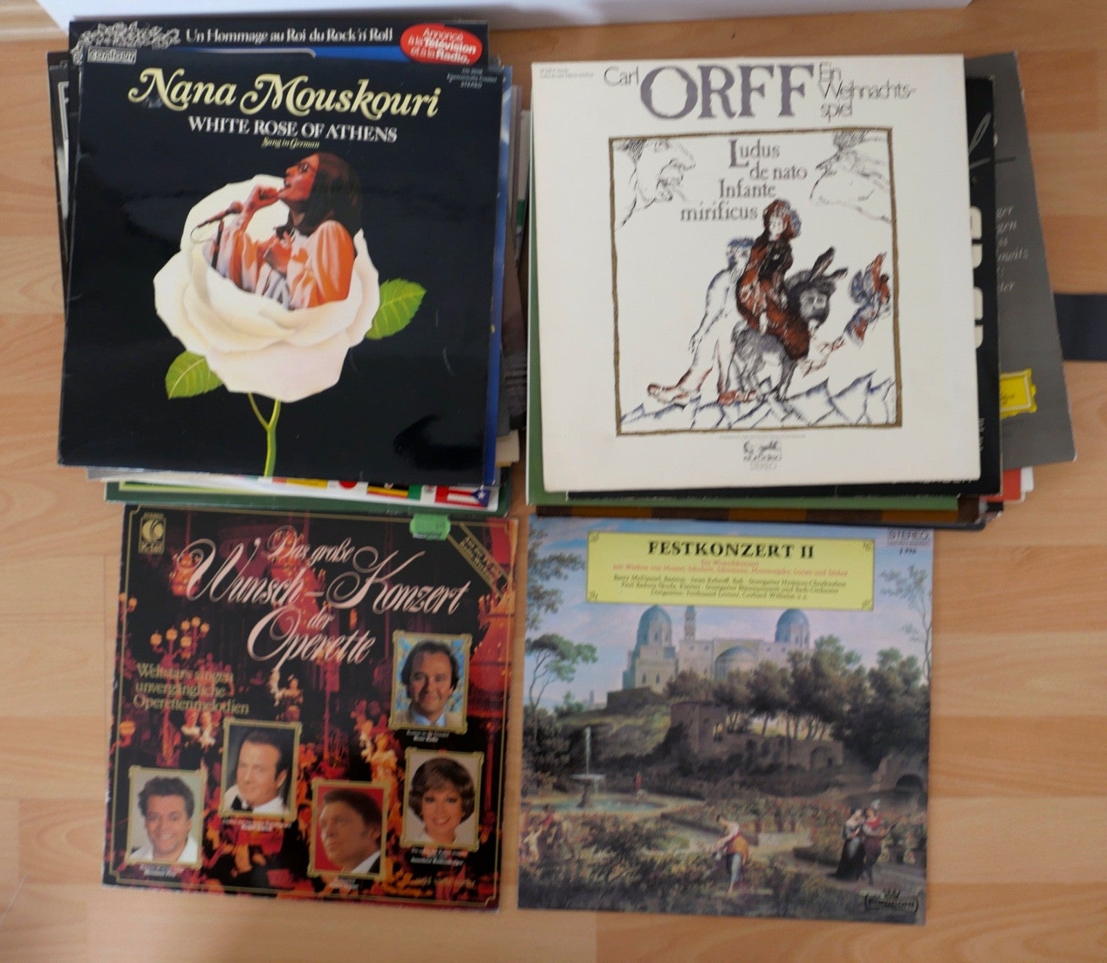 Konvolut 87 LP Schallplatten – Klassik, Oper, Schlager, Pop, Elvis, Johnny Cash,