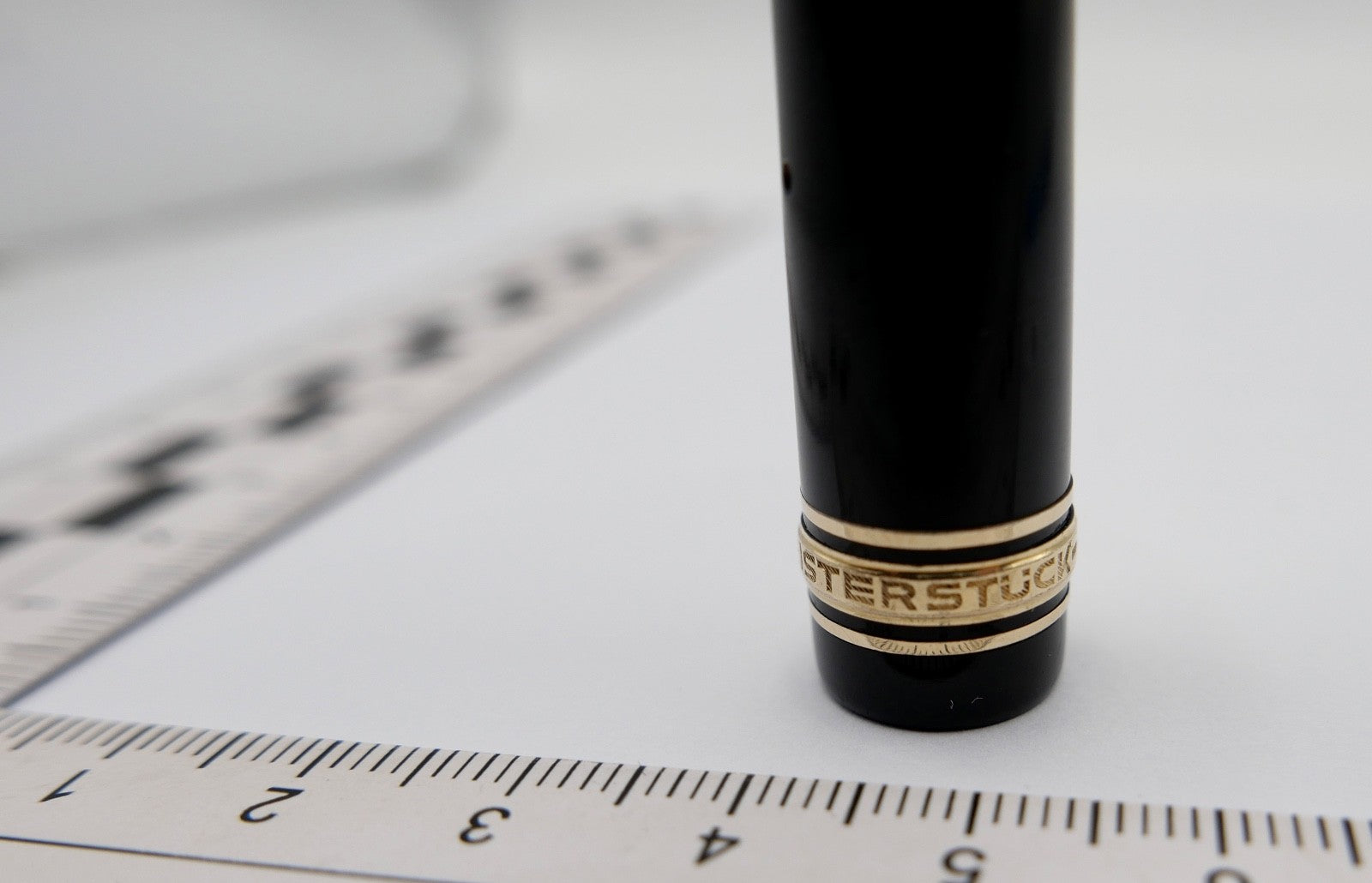 Ersatzteil Montblanc Meisterstück Kappe Schwarz für Füller Kugelschreiber