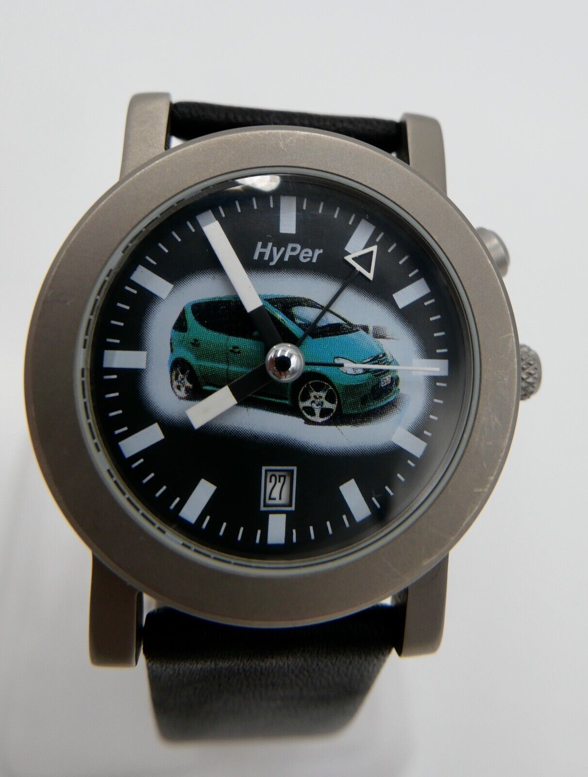 Mercedes Benz Armbanduhr Quartz " HyPer " A-Klasse W168 Titanium Time Force 9225