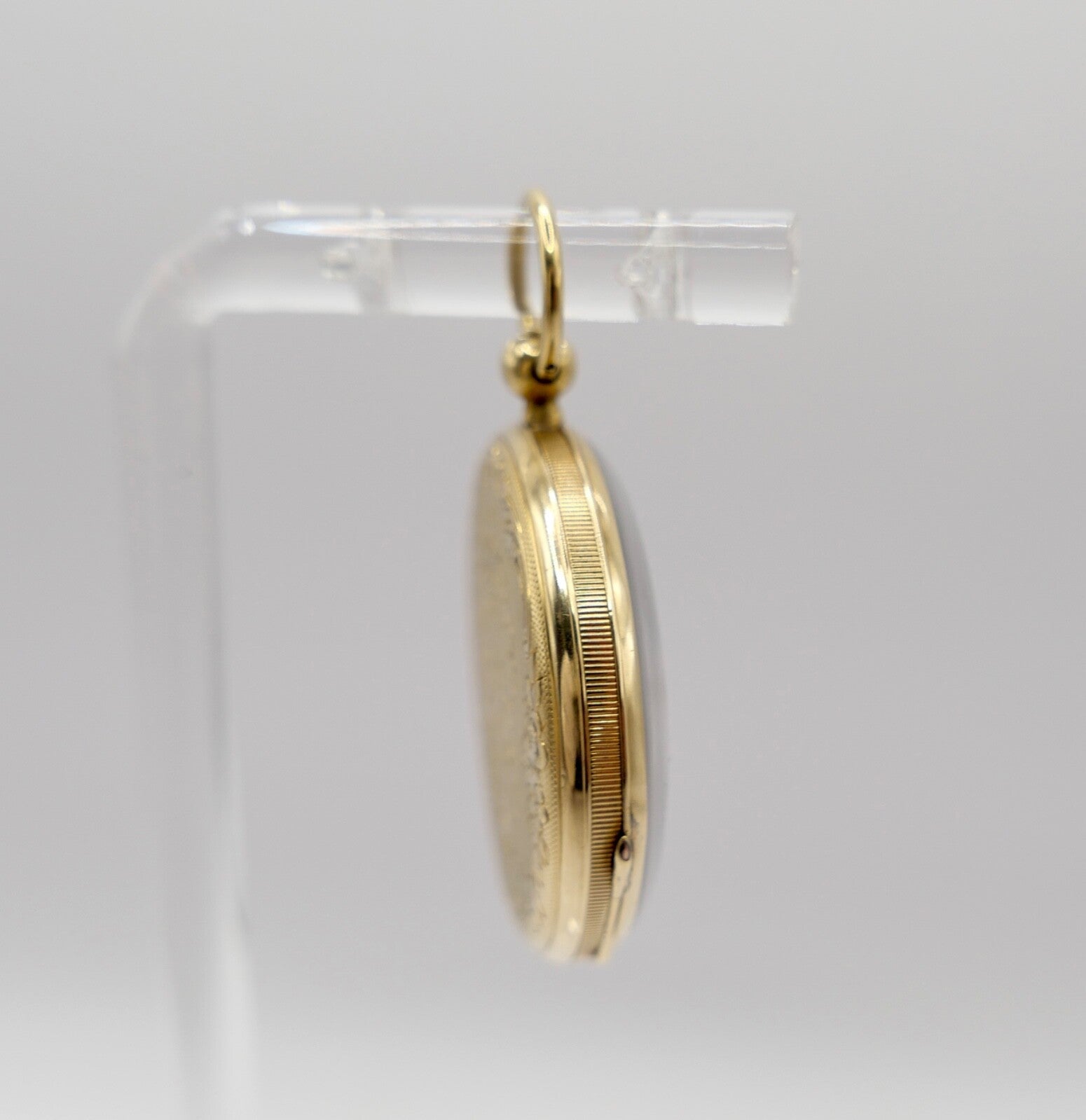 Antike Damen Taschenuhr 750 18K Gold Martin Marchinoille Schlüsselaufzug Geneve