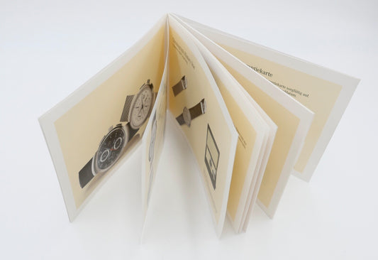 Handbuch Mercedes-Benz History Star Silver Black Chronograph - Antikhandel-Stuttgart