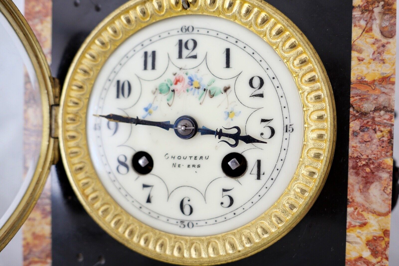  Antike Pendule Stockuhr Kaminuhr Regule  Frankreich HORLOGERIE DE PARIS HB