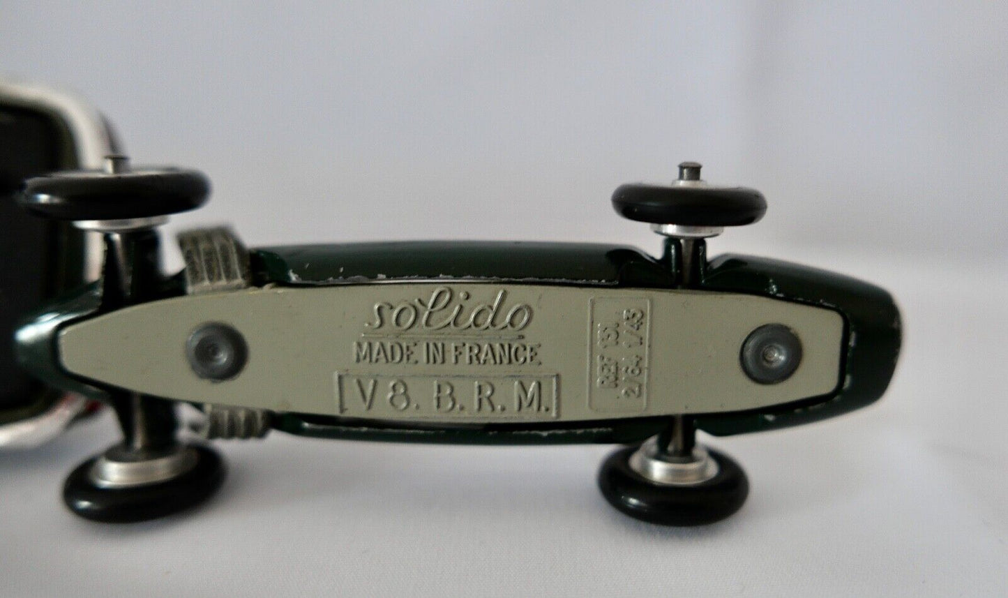 Posten 3 Stück Politoys Ziss-Modell Solido Modellauto BRM Alfa 2600 Adler 1905