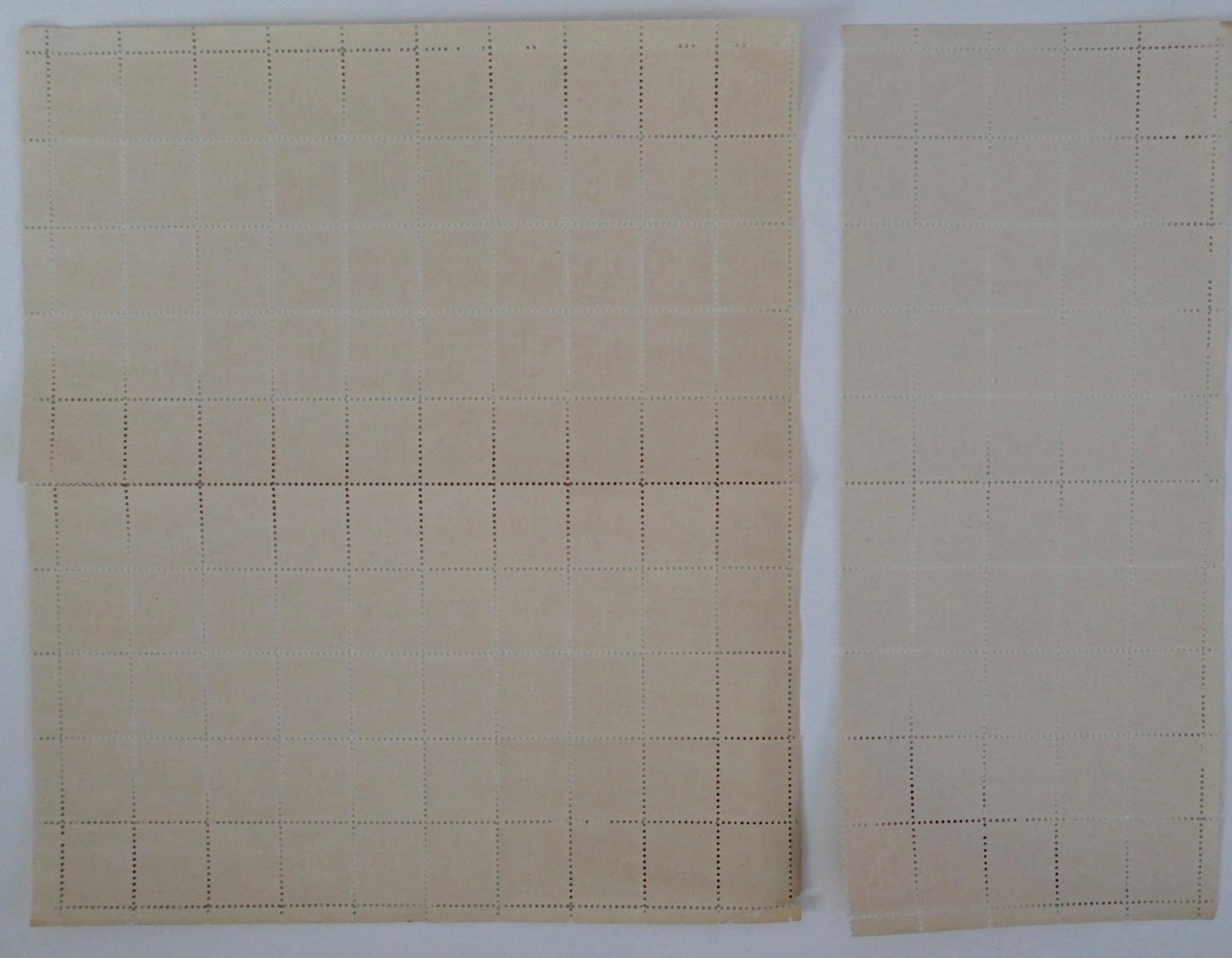 Großes Konvolut AM Post Postfisch Deutschland Briefmarken Bogen Bogenteile 1945