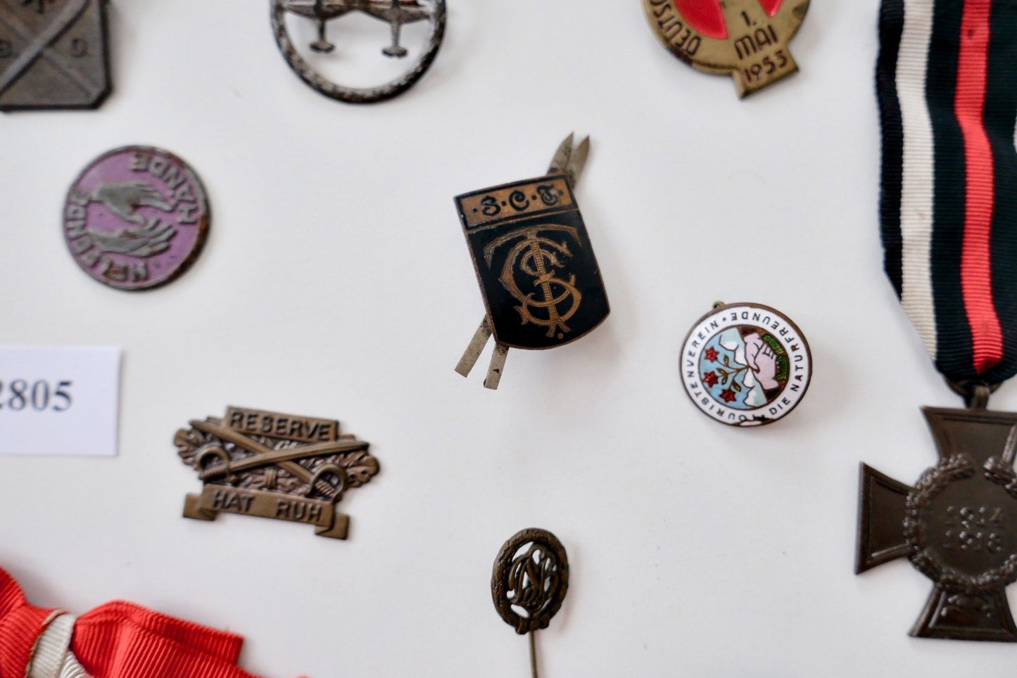 Militaria Konvolut Orden Abzeichen Ehrenkreuz 1.Weltkrieg Freikorps Flieger