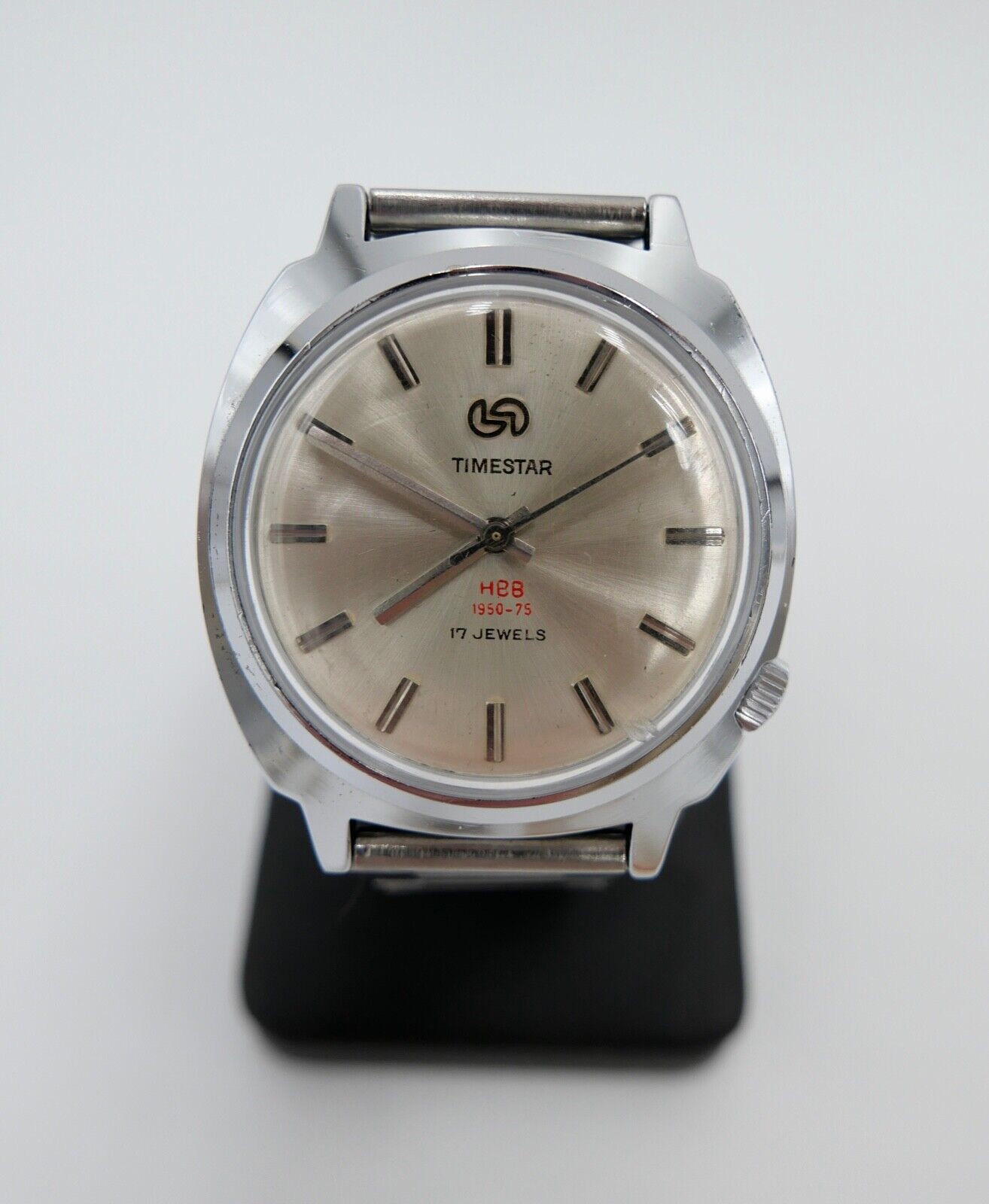 TIMESTAR HBB 1950-75 Herrenuhr Handaufzug IFTI Jubiläumsuhr E001