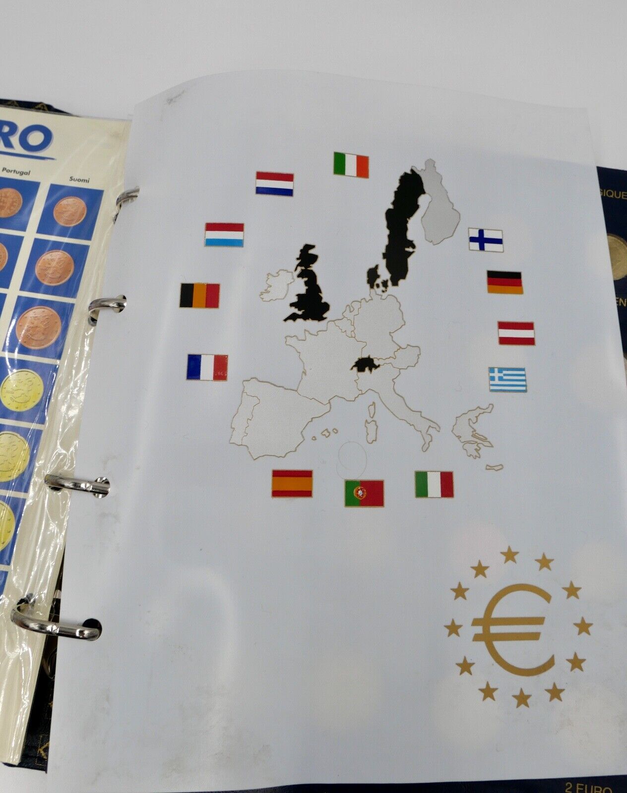 13 Länder Euro € Münzen Slowenien Belgien Spanien Frankreich Griechenland 2002