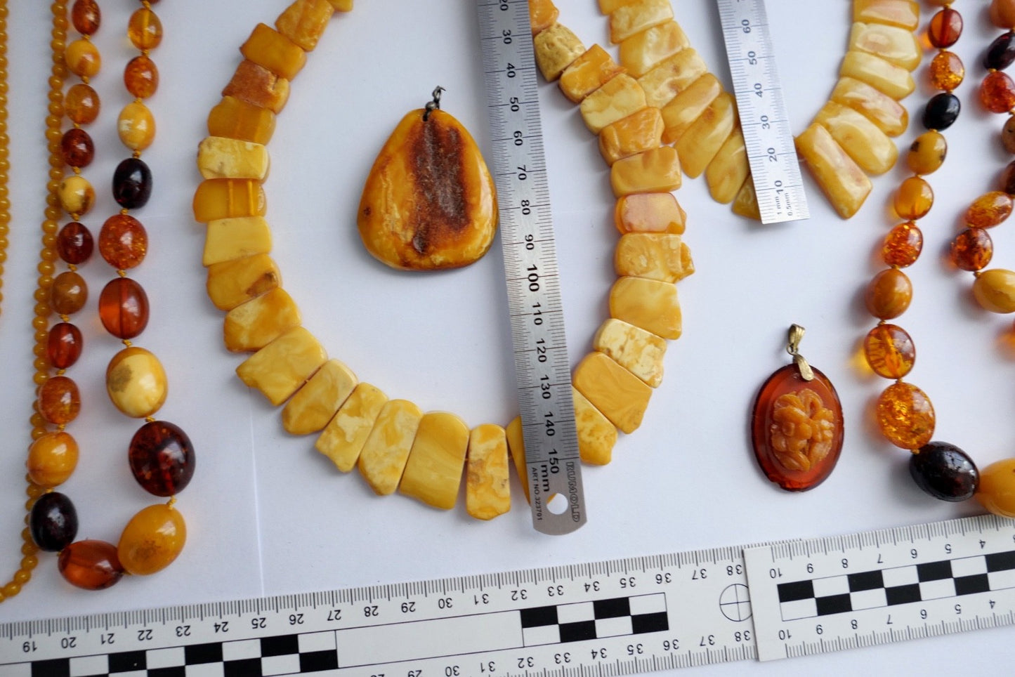 Bernstein Konvolut Ketten Armbänder Ohrhänger Anhänger Butterscotch Gold 333