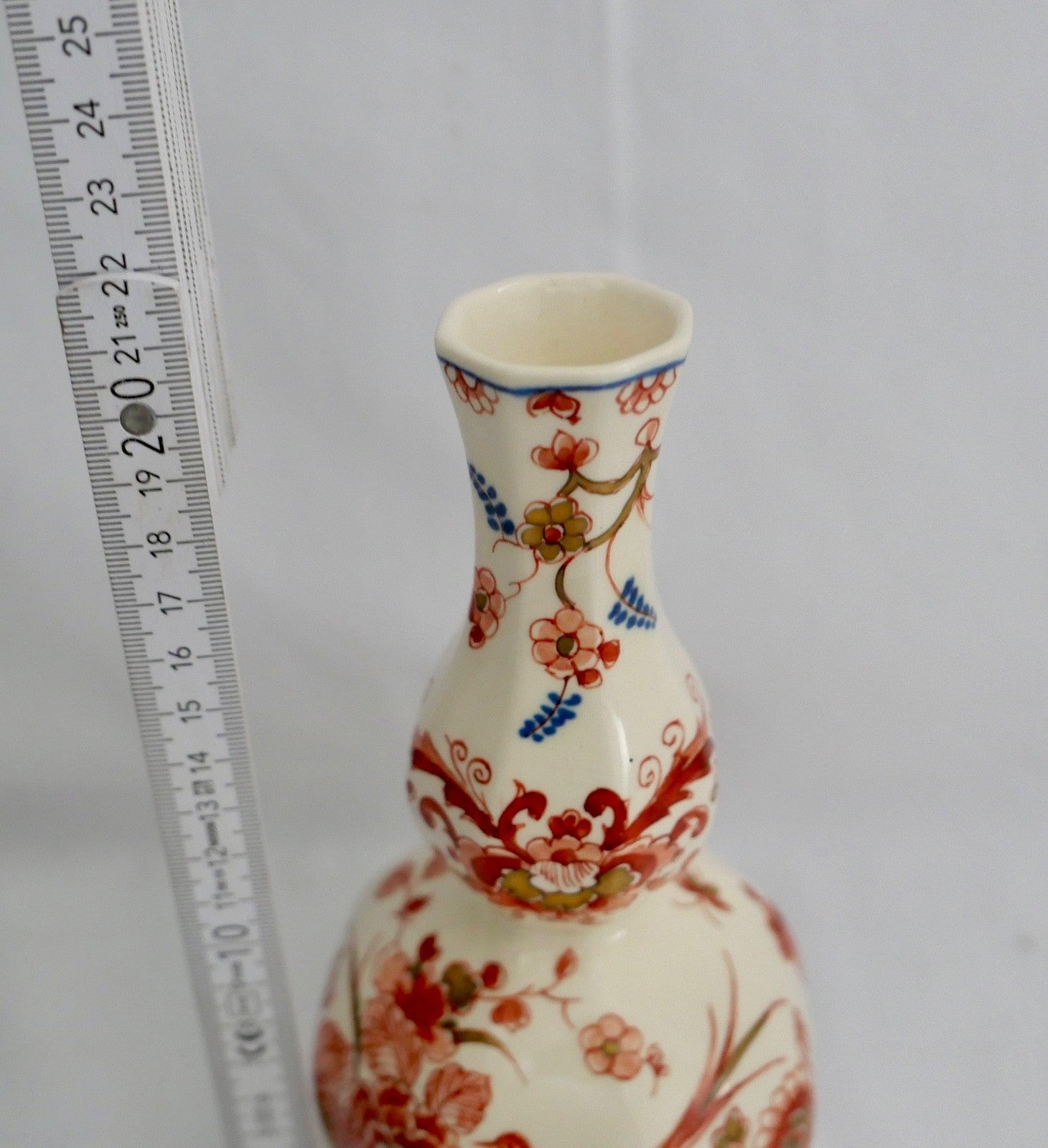 Alter Delft Pijnacker 86 Vase 21 cm TL CP Niederlande 1971