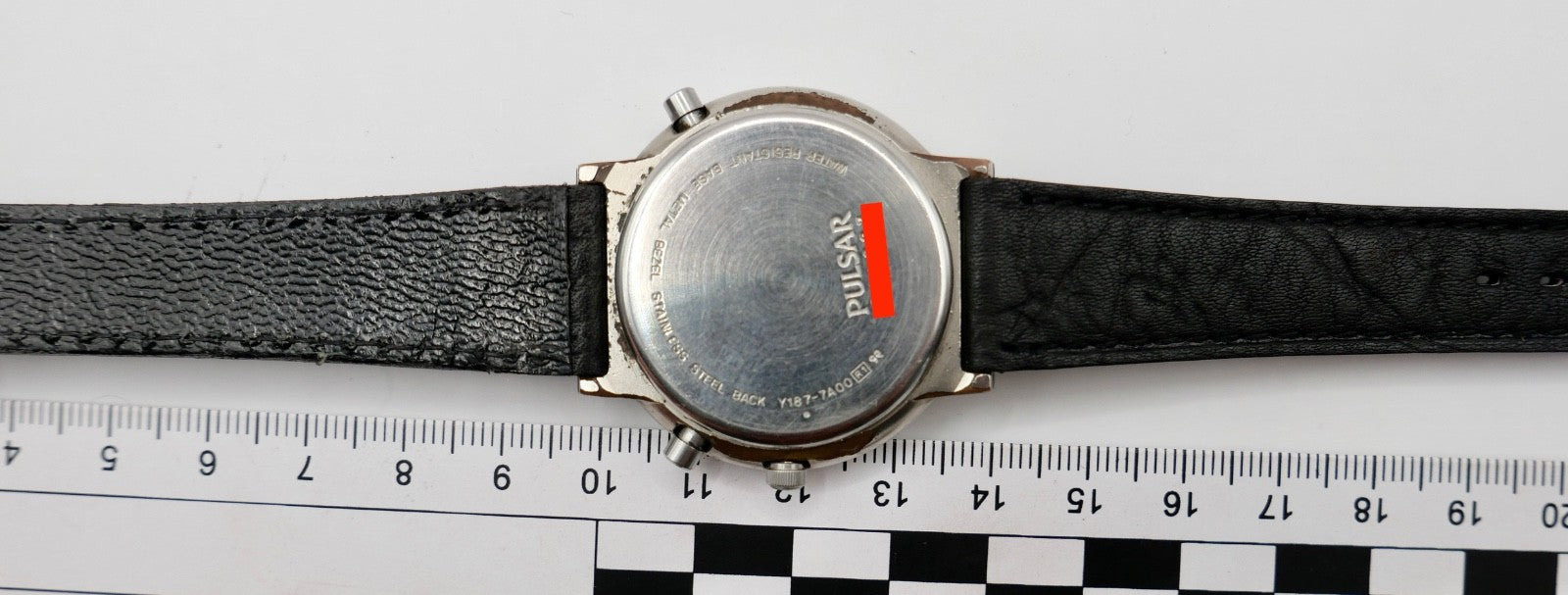 Pulsar Chronograph Quartz Herrenuhr Y187-7A00 seltene Ausführung