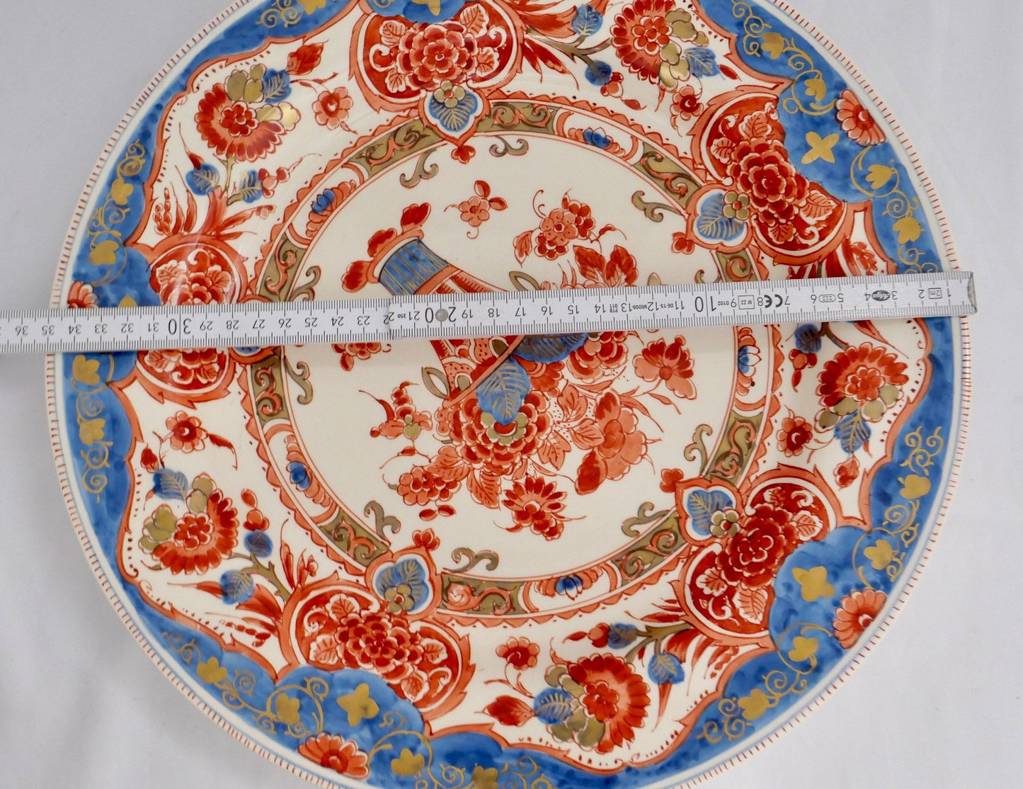 Alter Delft Pijnacker Teller Wandteller Ø 35 cm Au Ci Niederlande 1964