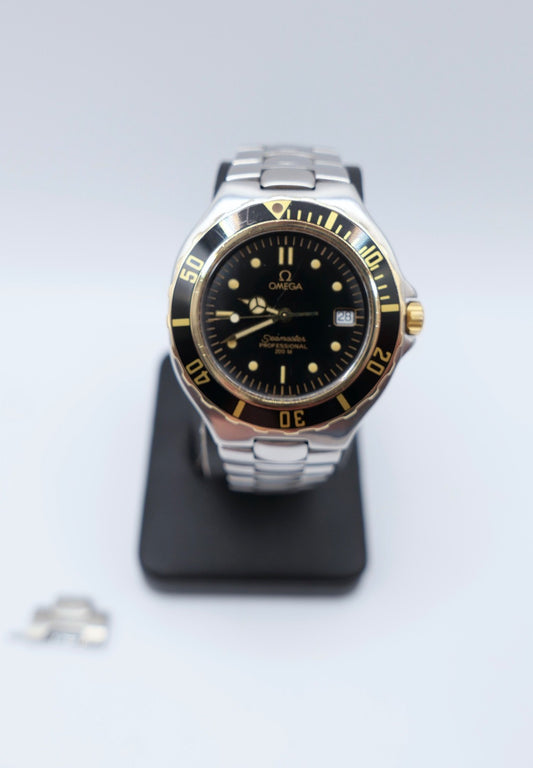 Omega 396.1042 Seamaster Professional 200m Pre-Bond Vintage Stahl Gold Cal 1438