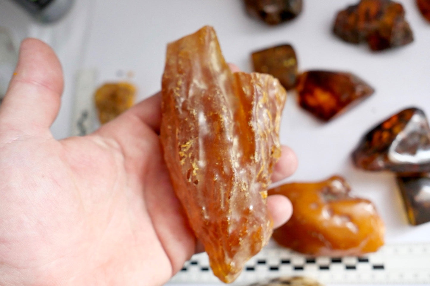 Konvolut Rohbernstein Bernstein Naturbernstein 1649 Gramm butterscotch
