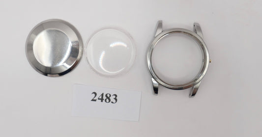 Omega Seamaster 2849-2 SC Gehäuse & Glas Ø 34mm in Edelstahl