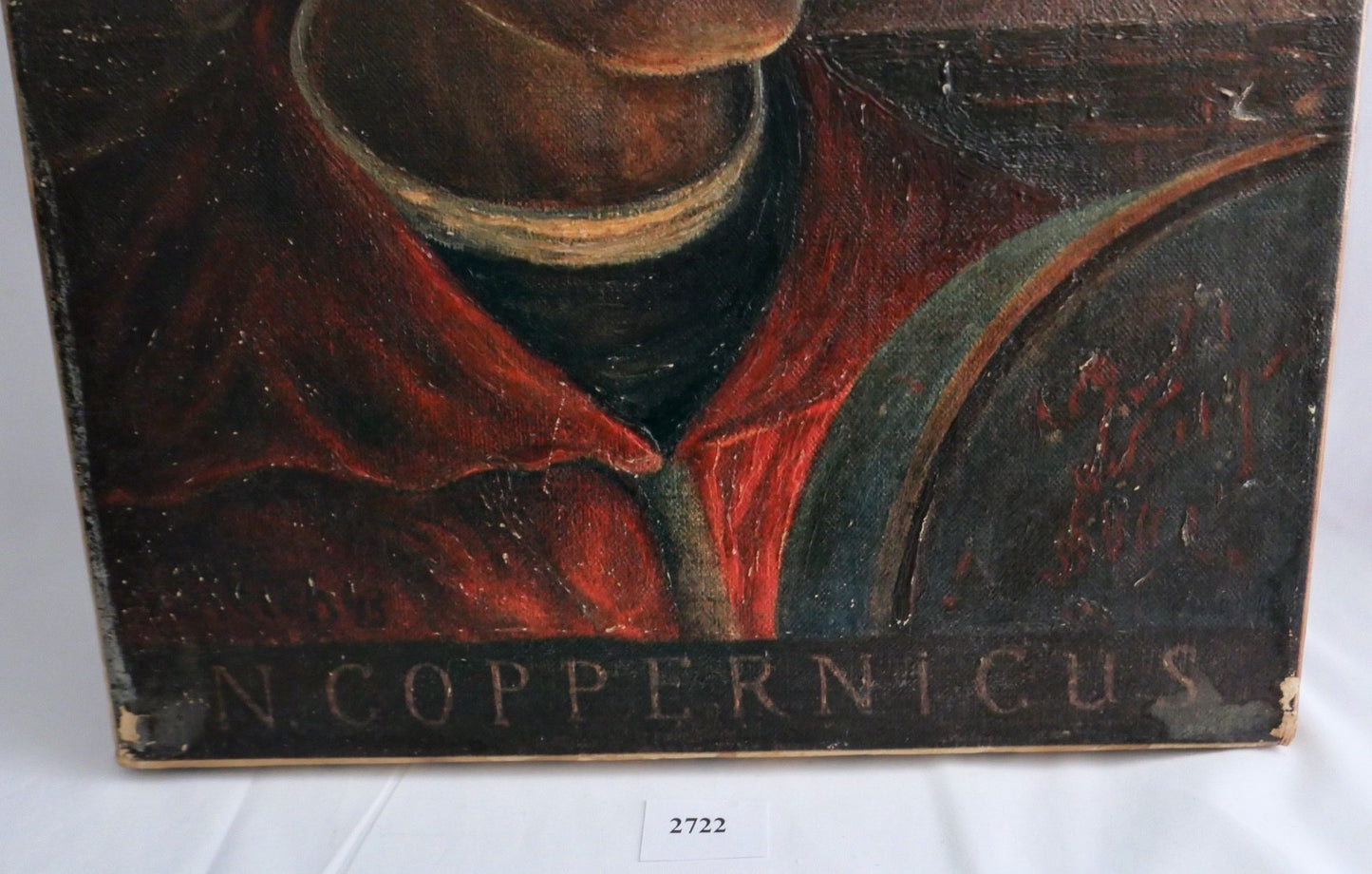 Antikes Portrait Nikolaus Kopernikus Ölgemälde Leinwand Coppernicus