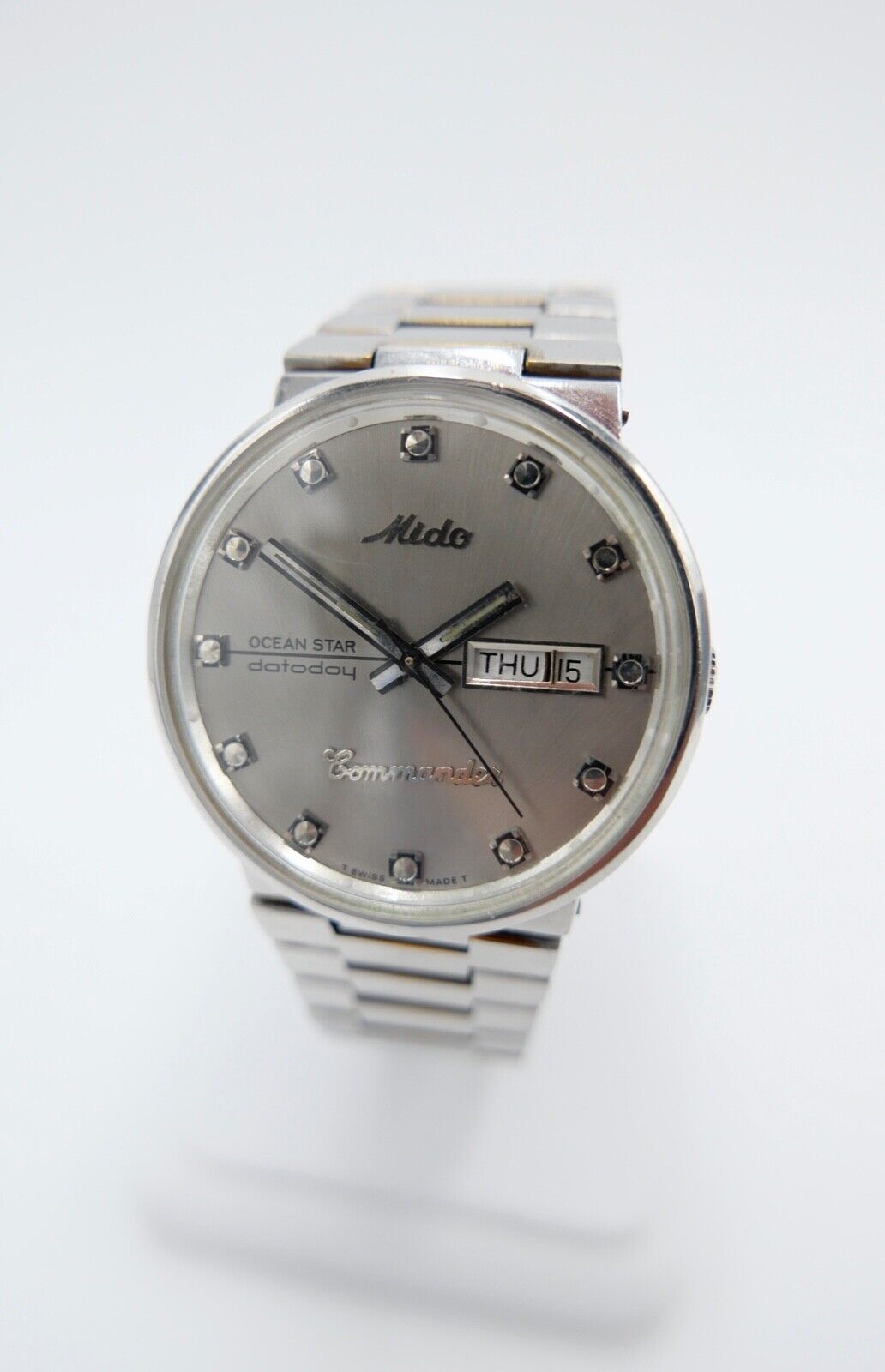 Mido Ocean Star Datoday Commander Ref. 8269 Edelstahl Automatic 1970er Ø 36,8mm