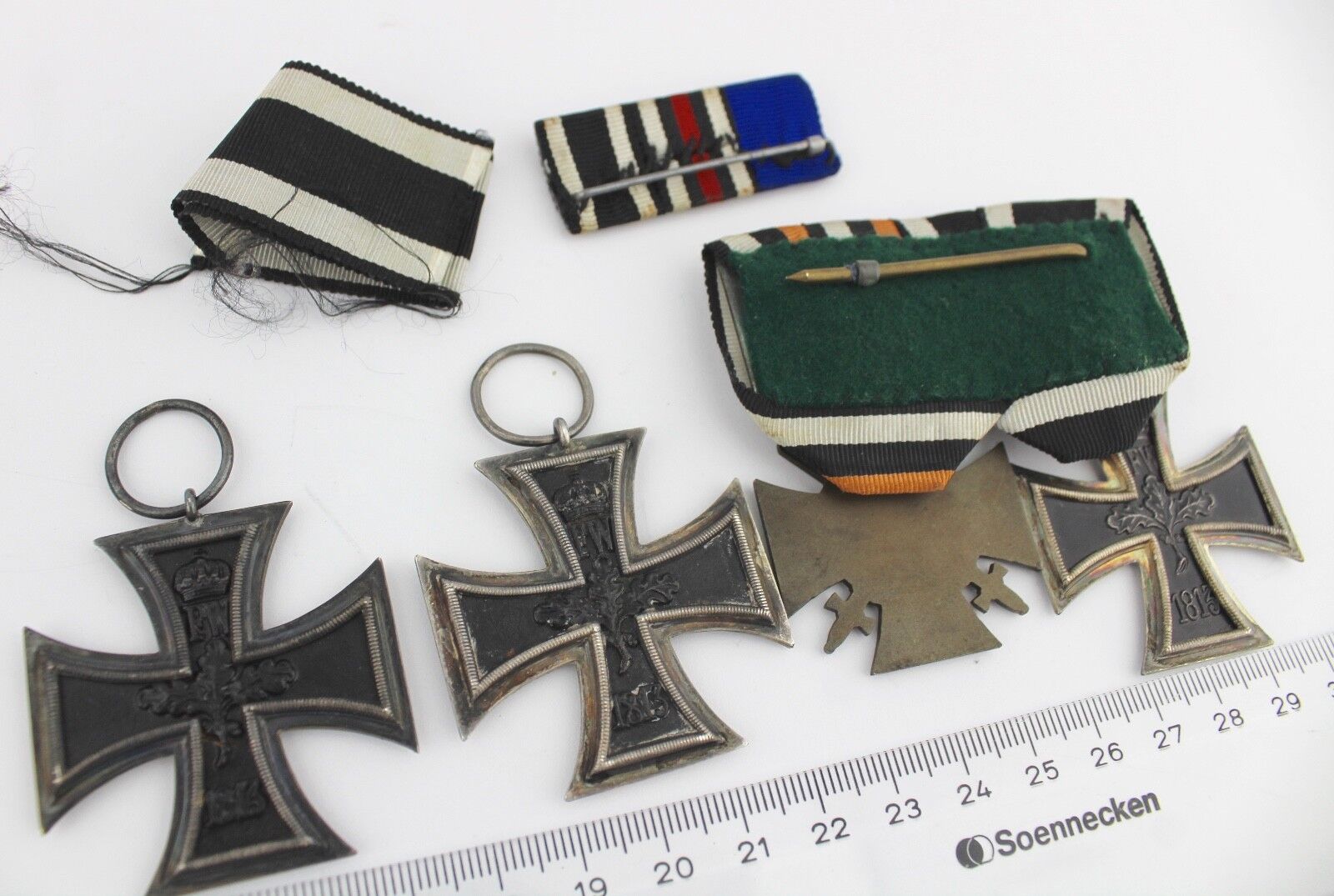 3x Eisernes Kreuz 2. Klasse EK2 WW1 WK Iron Cross Orden BADGE MEDAL KO - WILM