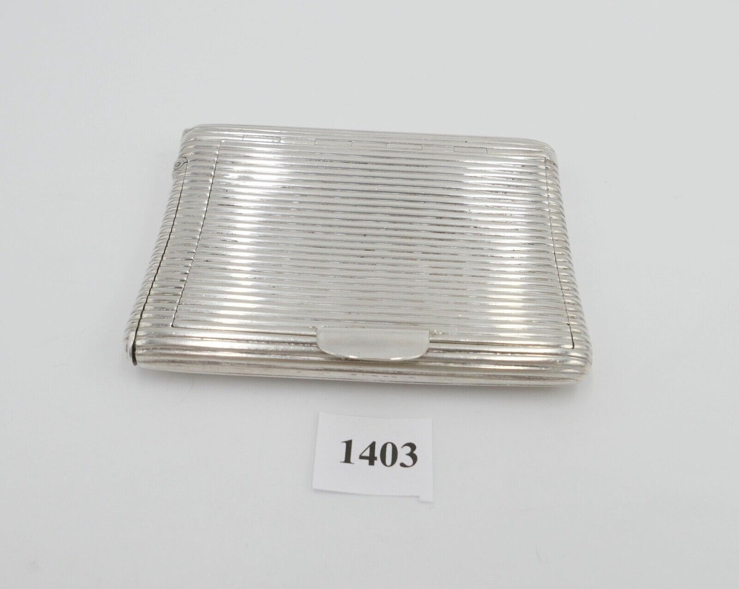 Louis Kuppenheim massiv Zigarettenetui Streichholzfach 800 Silber 140, 8 Gr