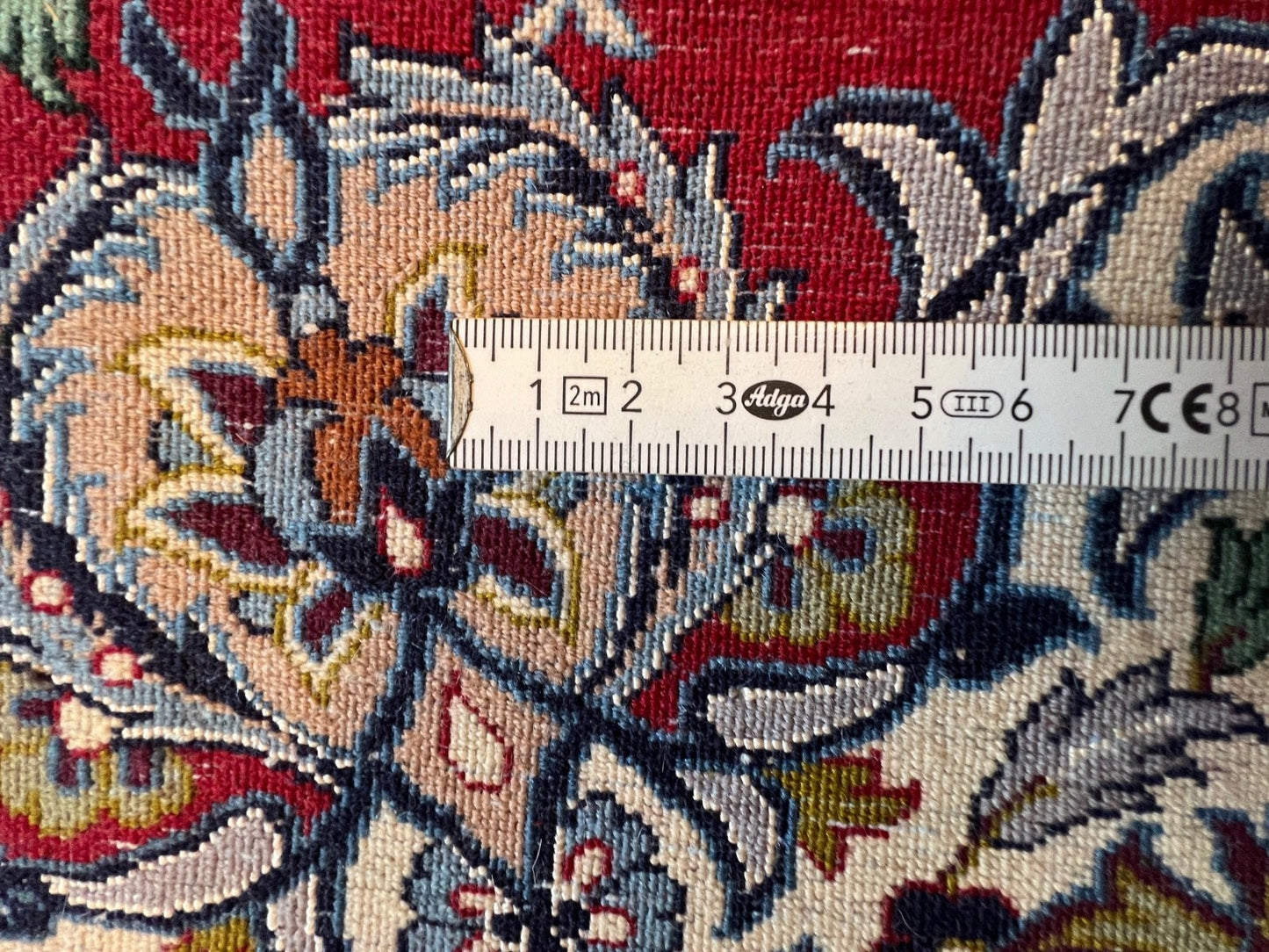 Kashan alter Orientteppich Perserteppich old carpet 180x110 cm