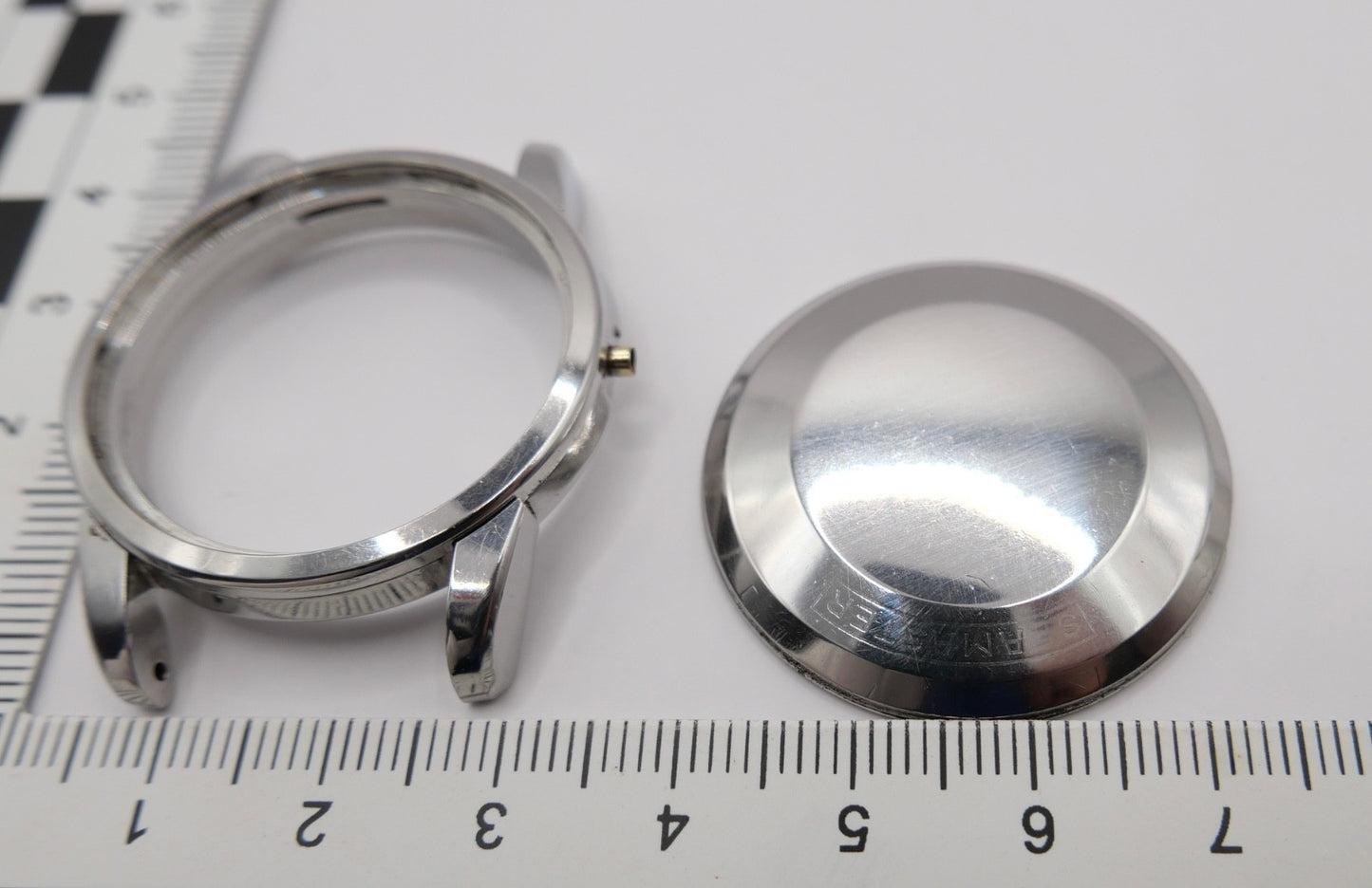 Omega Seamaster 2849-2 SC Gehäuse & Glas Ø 34mm in Edelstahl