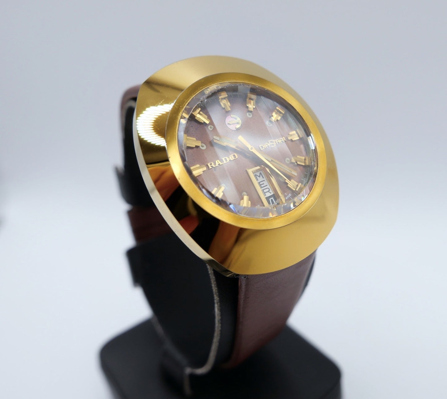 Rado Diastar 13G-625.0013.3 Automatic Vintage Herrenarmbanduhr Day-Date Gold