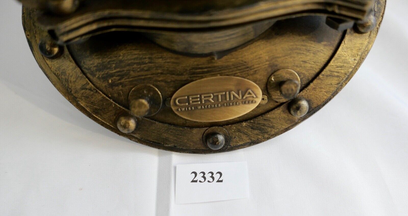 Certina DS Display Taucherhelm sehr selten für Schaufenster RAR - Antikhandel-Stuttgart