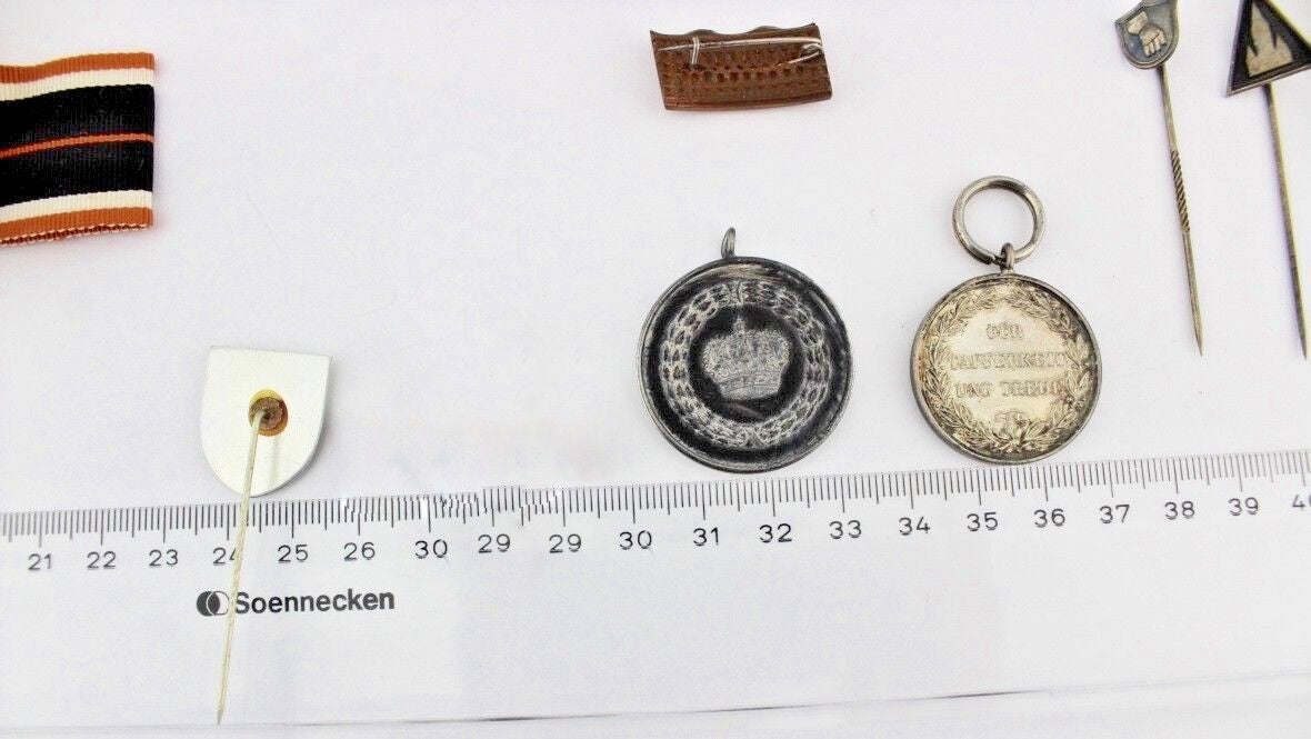 Orden Medaille Konvolut Nadel Frontkämpfer Württemberg WW1 WK1 BADGE MEDAL LOT