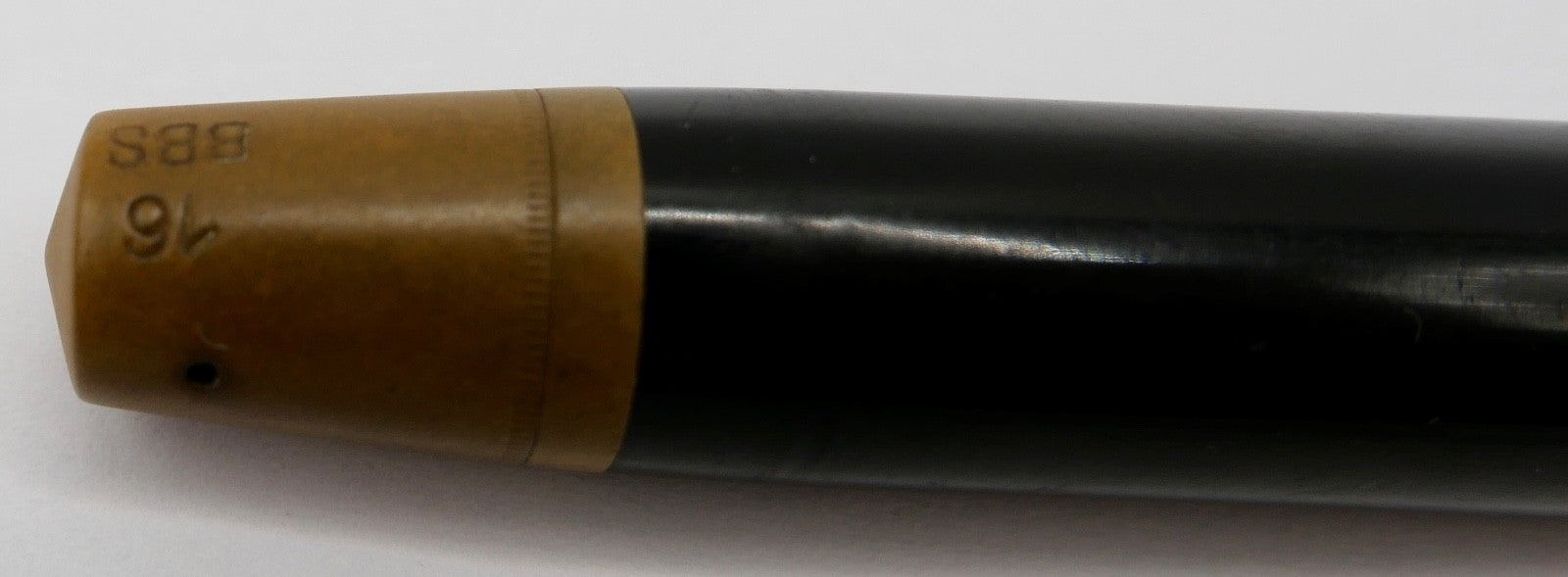 Alter Füllfederhalter Füller SOENNECKEN  Söhnnecken schwarz braun 16 BBS