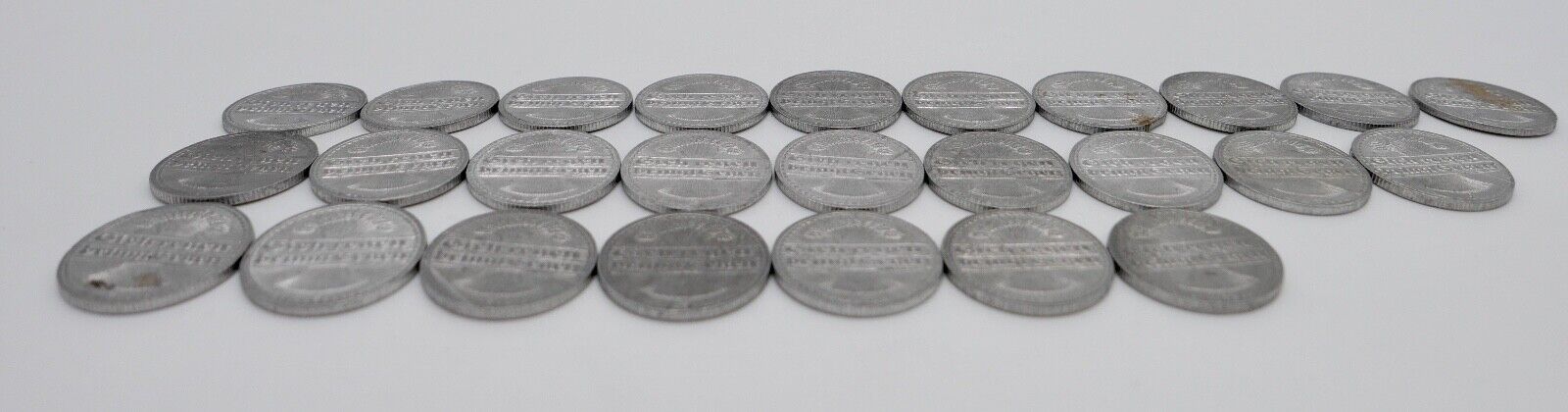 27x 50 Pfennig 1922 E Weimarer Republik  Jäger J.301 ss-vz