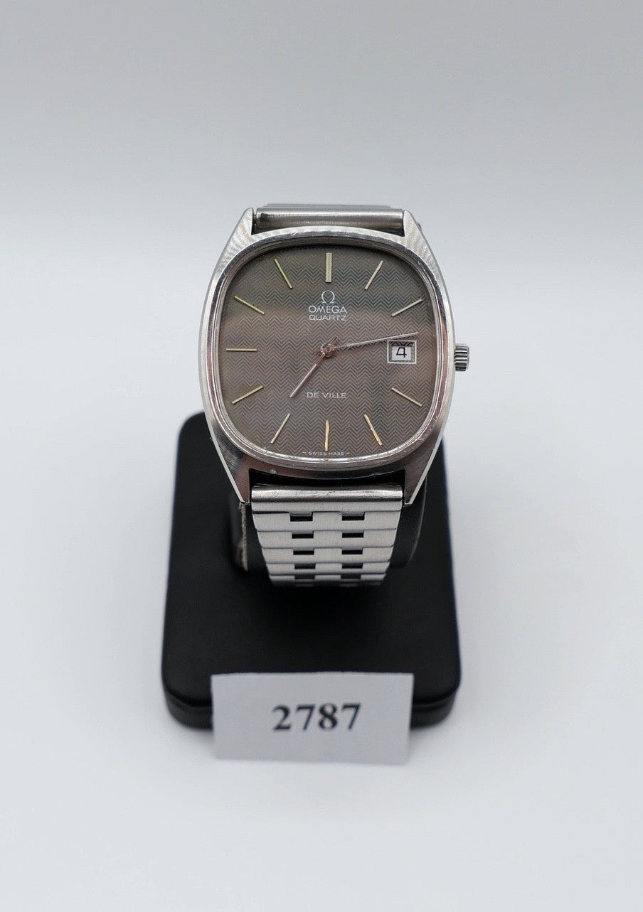 Omega De Ville Quartz Herren Uhr Stahl Ref. 192.0028 Cal. 1325 Vintage 1970er