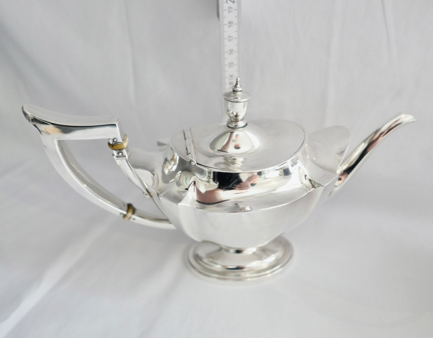 4 Tlg Plymouth Gorham 925 Sterling Silber Tee Service aus 1916