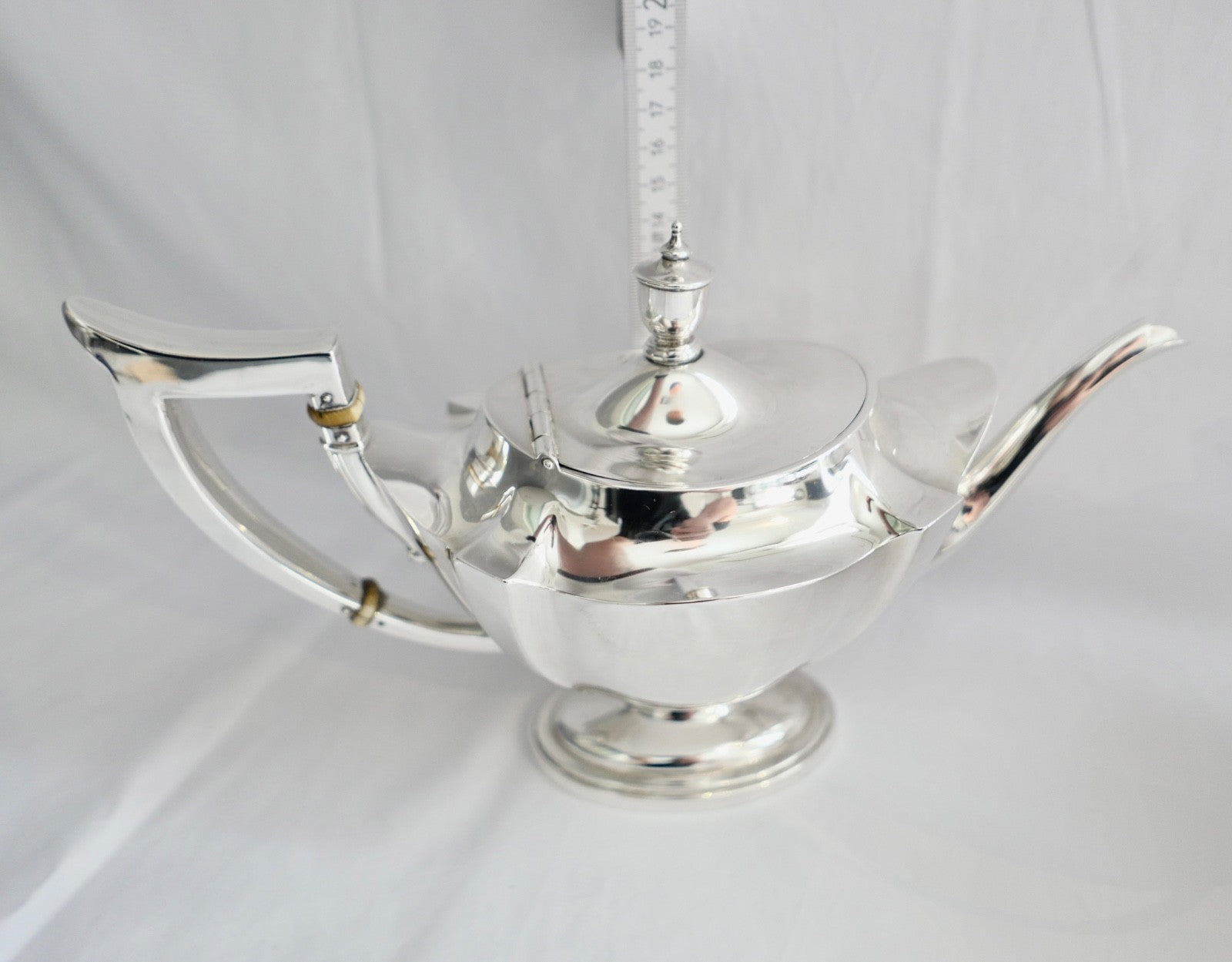 4 Tlg Plymouth Gorham 925 Sterling Silber Tee Service aus 1916