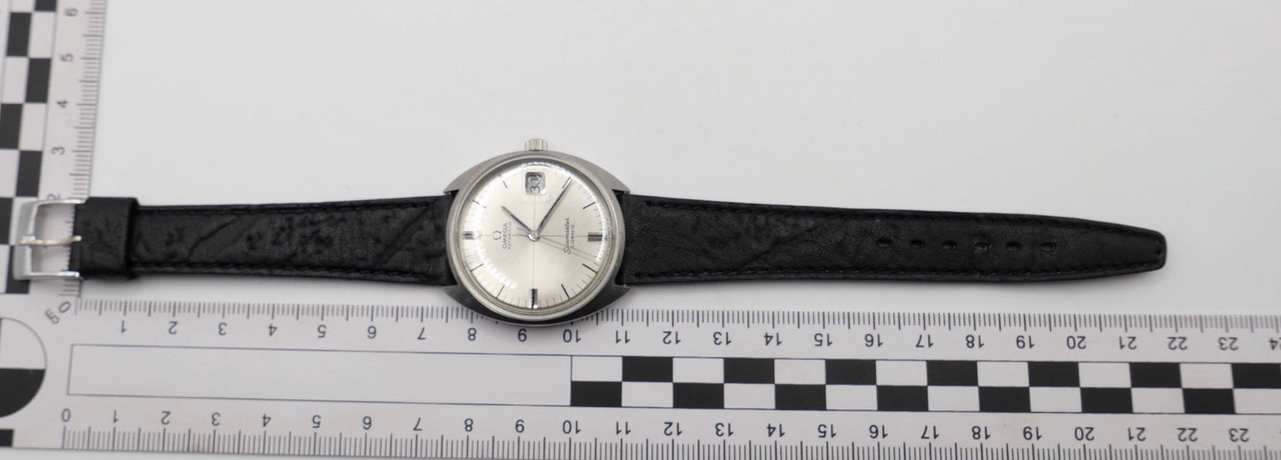 Omega Seamaster Cosmic Automatik Herrenarmbanduhr Ref. 166.026 Tool 107 Vintage