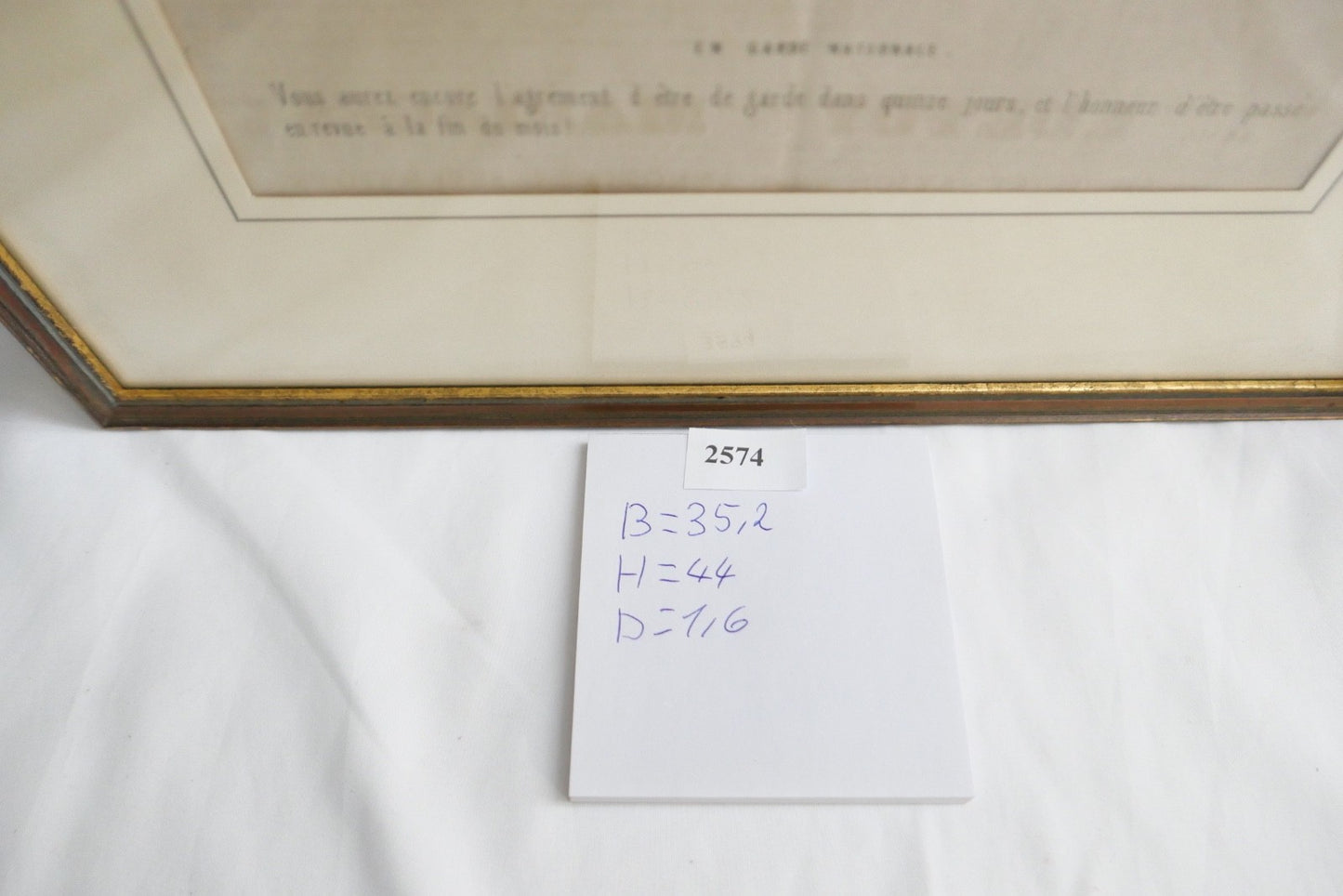 Honoré Daumier Lithographie En Garde Nationale (1845)