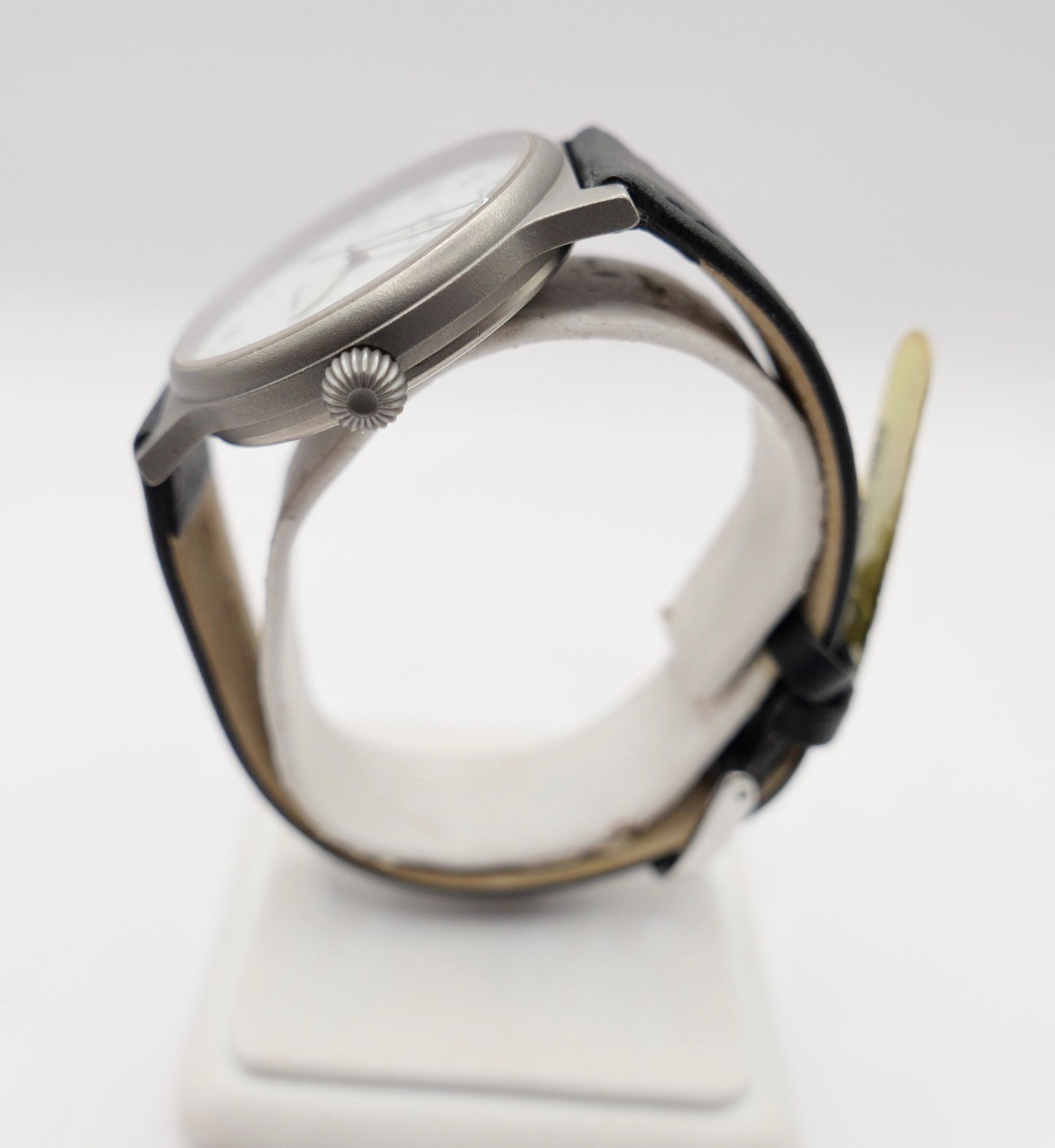 90er Glashütte Spezimat Cal. 10-30 Herrenuhr Automatik weißes Zifferblatt