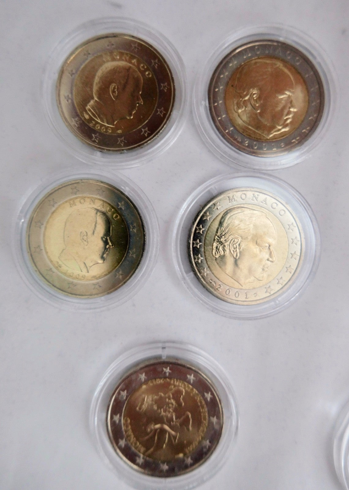 10x 2 Euro Gedenkmünzen Lot in Kapsel Monaco Andora Asterix Litauen Luxemburg €