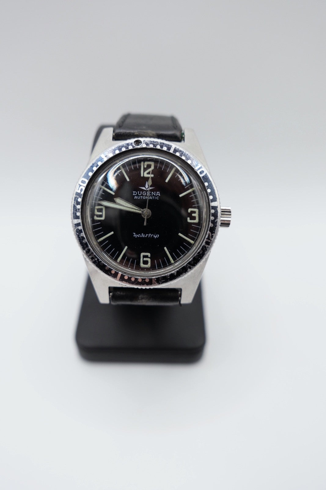 Dugena Watertrip Automatik Vintage Herrenarmbanduhr Taucherstil PUW 1460