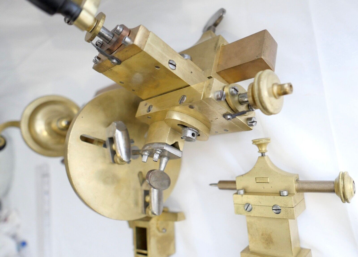 Alte Uhrmacherdrehbank massiv und schwer voll funktionsfähig - Antikhandel-Stuttgart