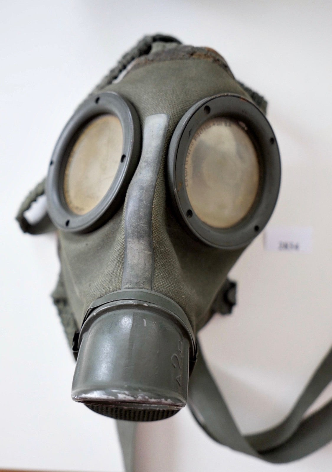 Gasmaske 1930 GM30 Klarscheiben Stoffmaske
