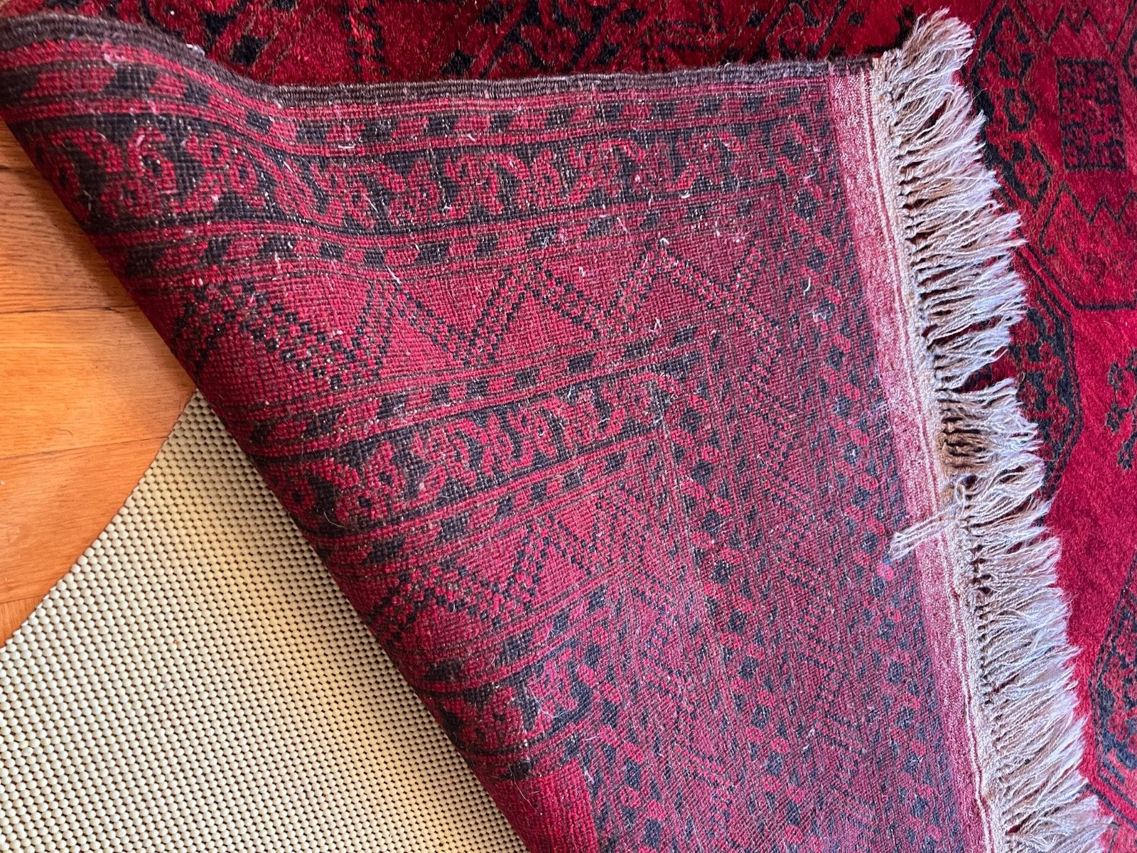 Buchara Ersari Afghan alter Orientteppich old carpet 390x290 cm