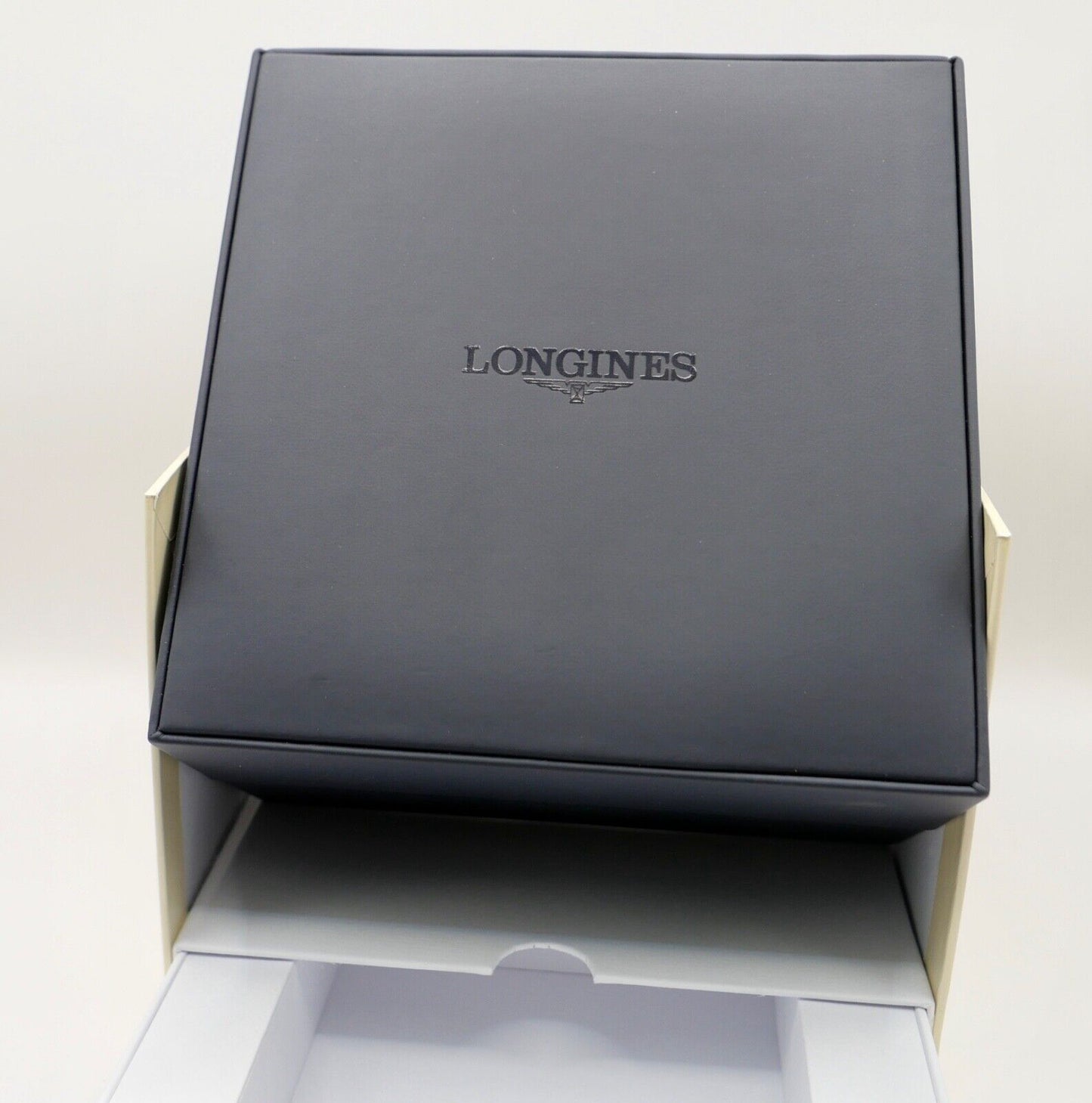 Original LONGINES Uhrenbox mit Uhrenkarte Umkarton Garantie - Antikhandel-Stuttgart