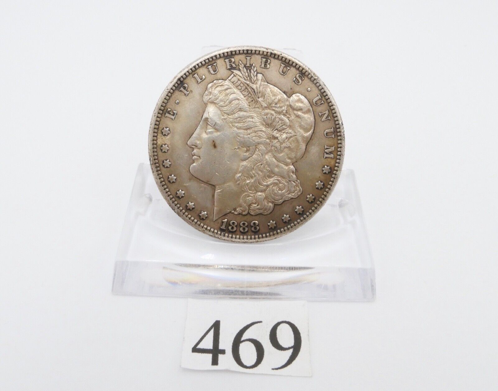 1888 S Morgan Silber Dollar One Dollar 26,8 gr