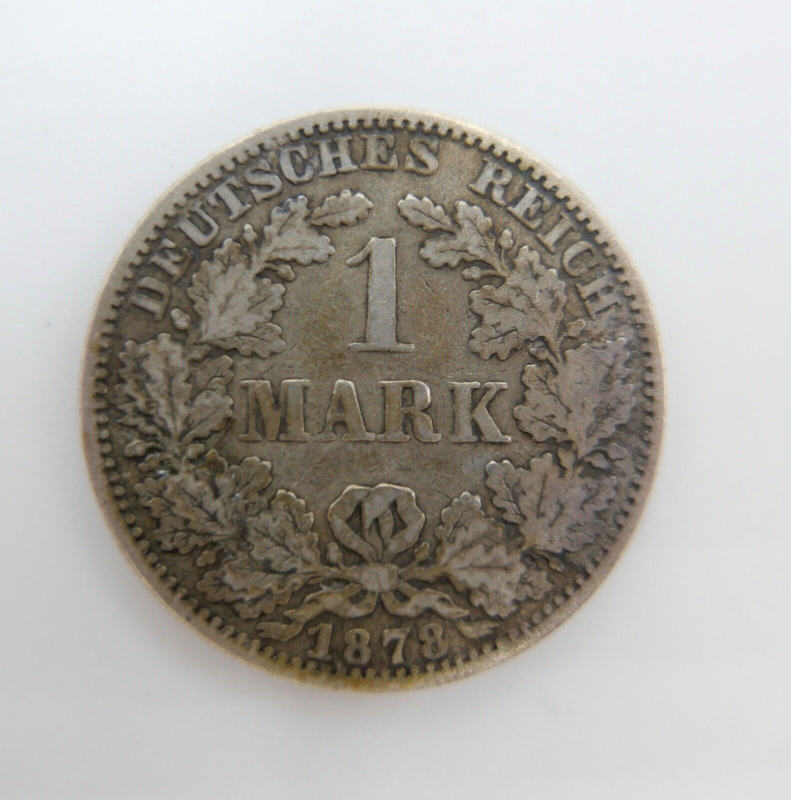 1 Mark Deutsches Reich 1878 A  Jäger J.9