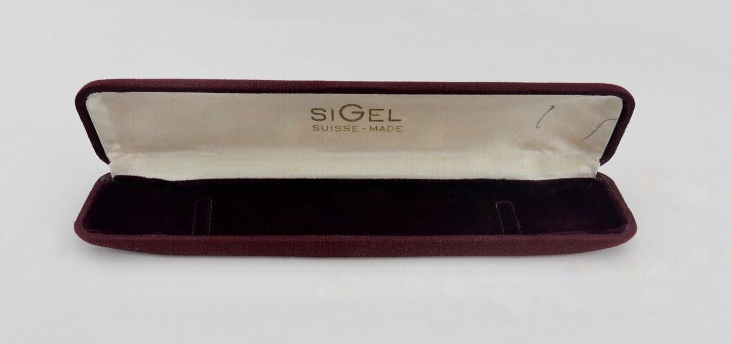 Sigel Vintage Original Etui Box für Uhren Armbanduhren watch Case Uhrenbox