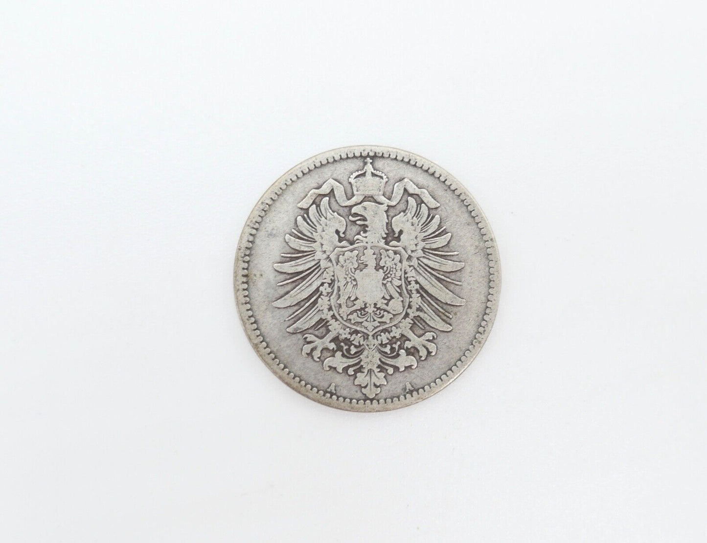 1 Mark Deutsches Reich 1876 A Jäger J.9 ss-vz sehr schön -  vorzüglich Silber