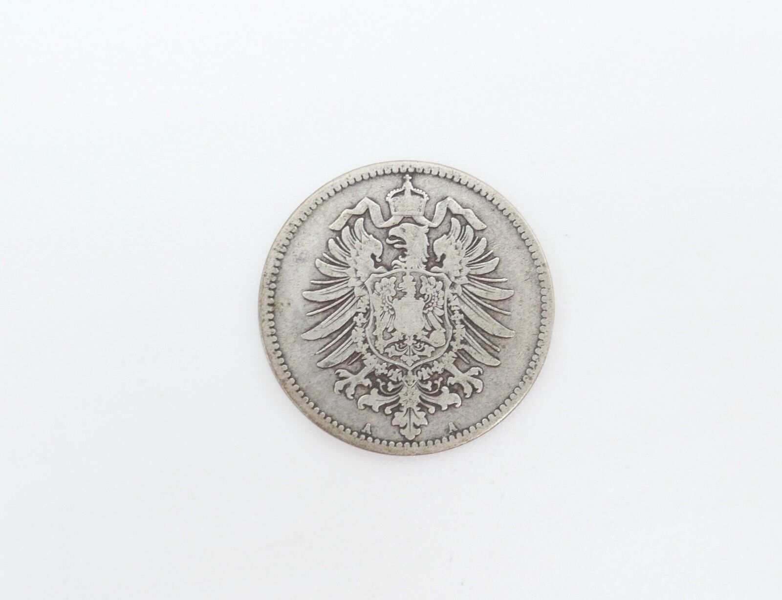 1 Mark Deutsches Reich 1876 A Jäger J.9 ss-vz sehr schön -  vorzüglich Silber