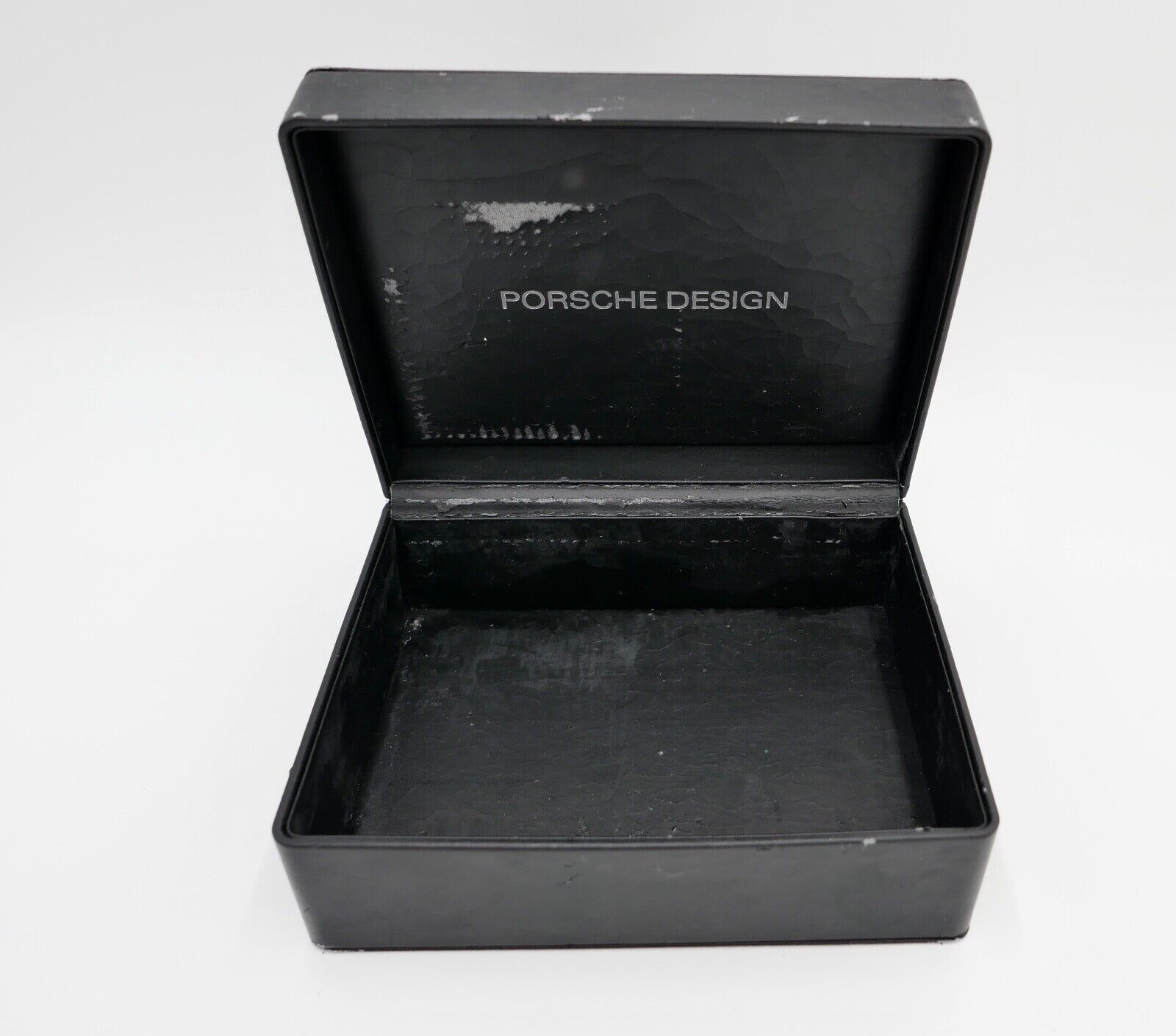 Original Porsche Design große aus 2000-2010 Uhrenbox Schwarz watch Case Etui