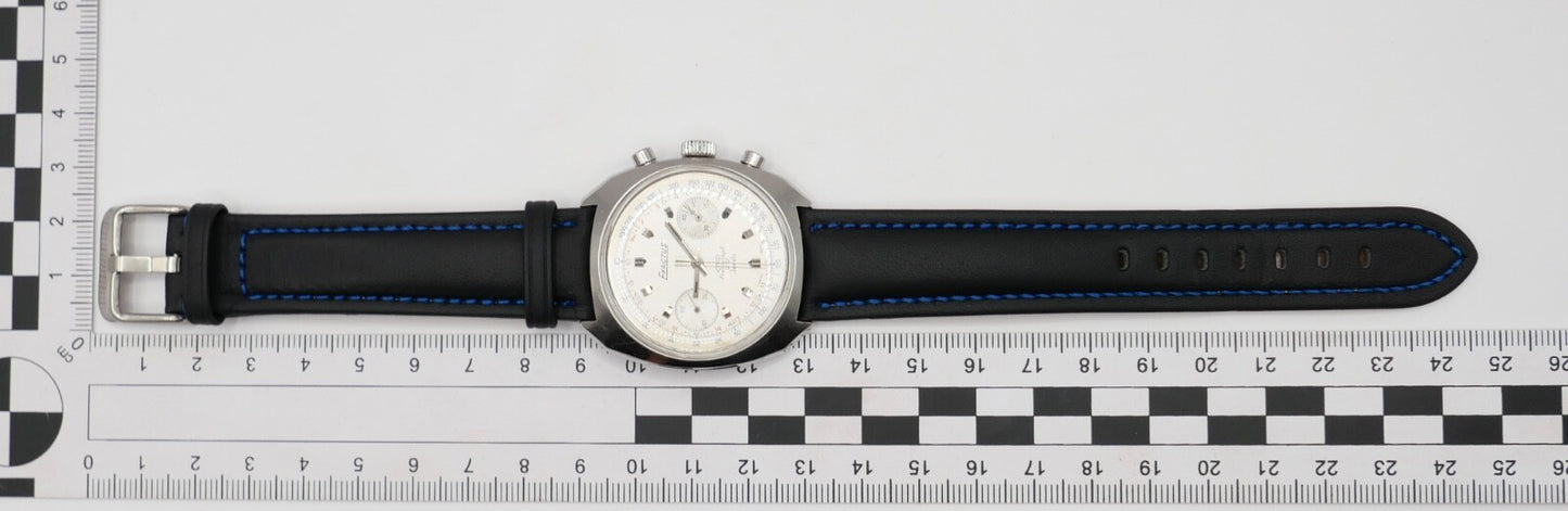 Exactus 1002 Precigraph 37mm Herren Venus 175 Armbanduhr neuem Lederarmband