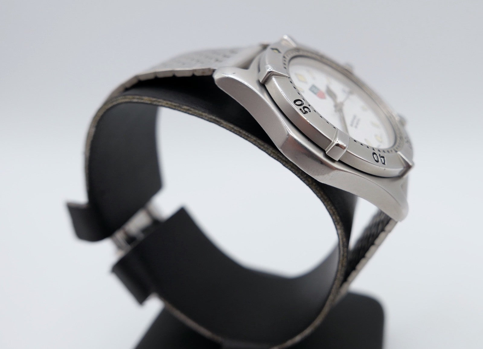 TAG Heuer 2000 Automatik 200m Diver WE2111 ETA 2824-2 Stahl 38mm Armbanduhr